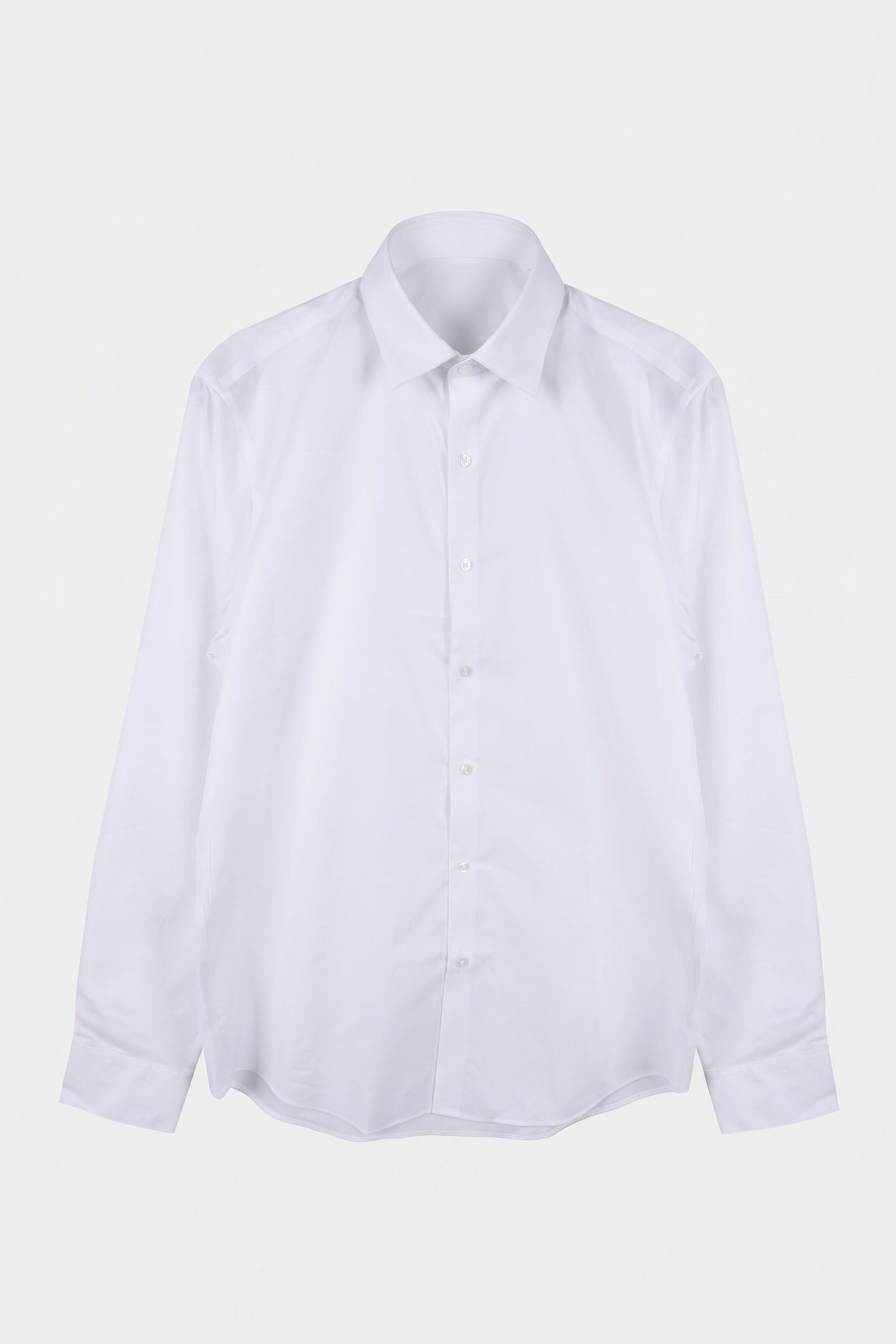 SLIM MID TWILL SHIRT WHITE 3