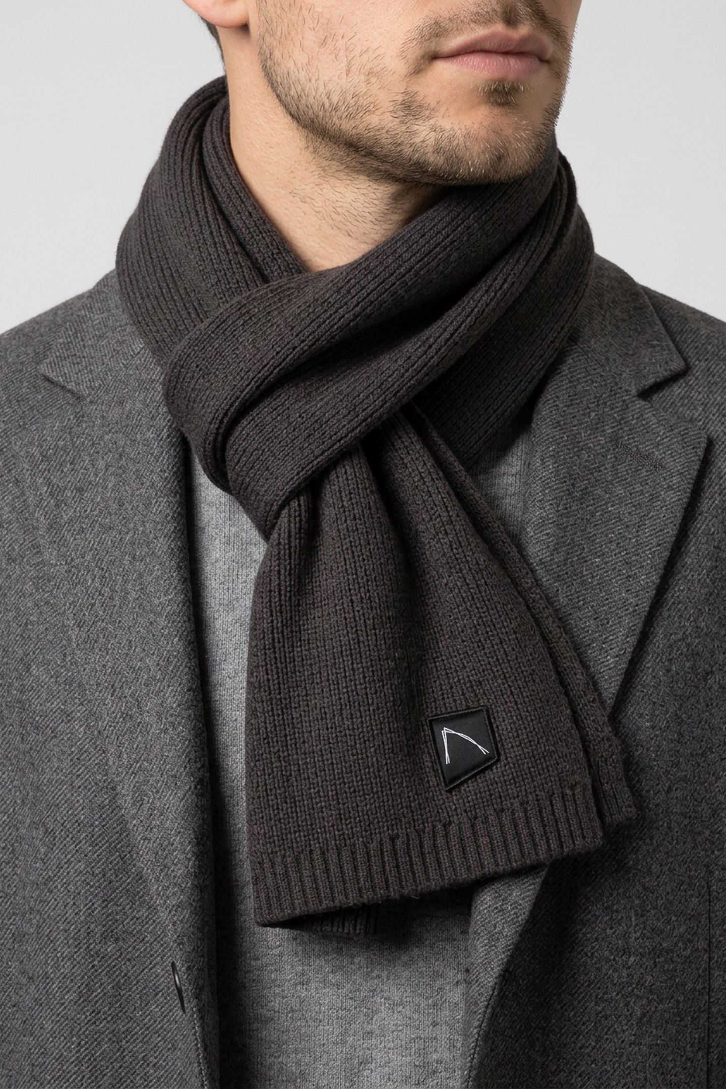 STUBAI SCARF ANTRACITE 3