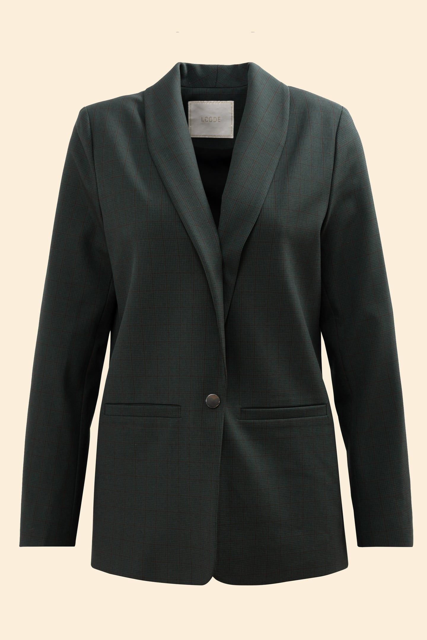 GREEN CHECKED SUIT JACKET 4