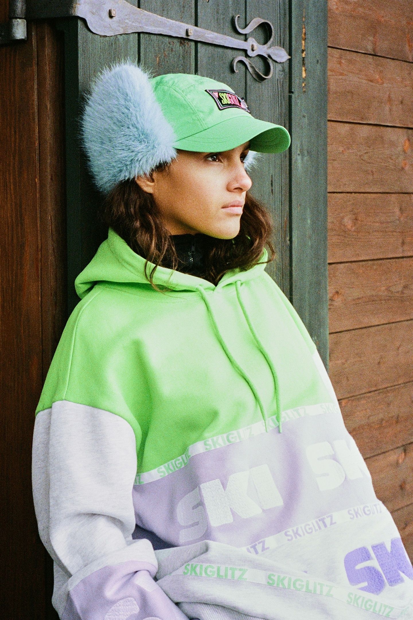 SKIGLITZ CAP GREEN 3