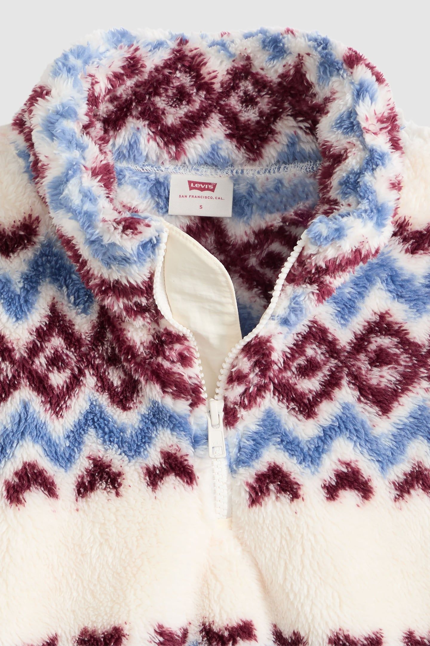 GEMMA SHERPA 1/4 ZIP SWEATSHIRT 6