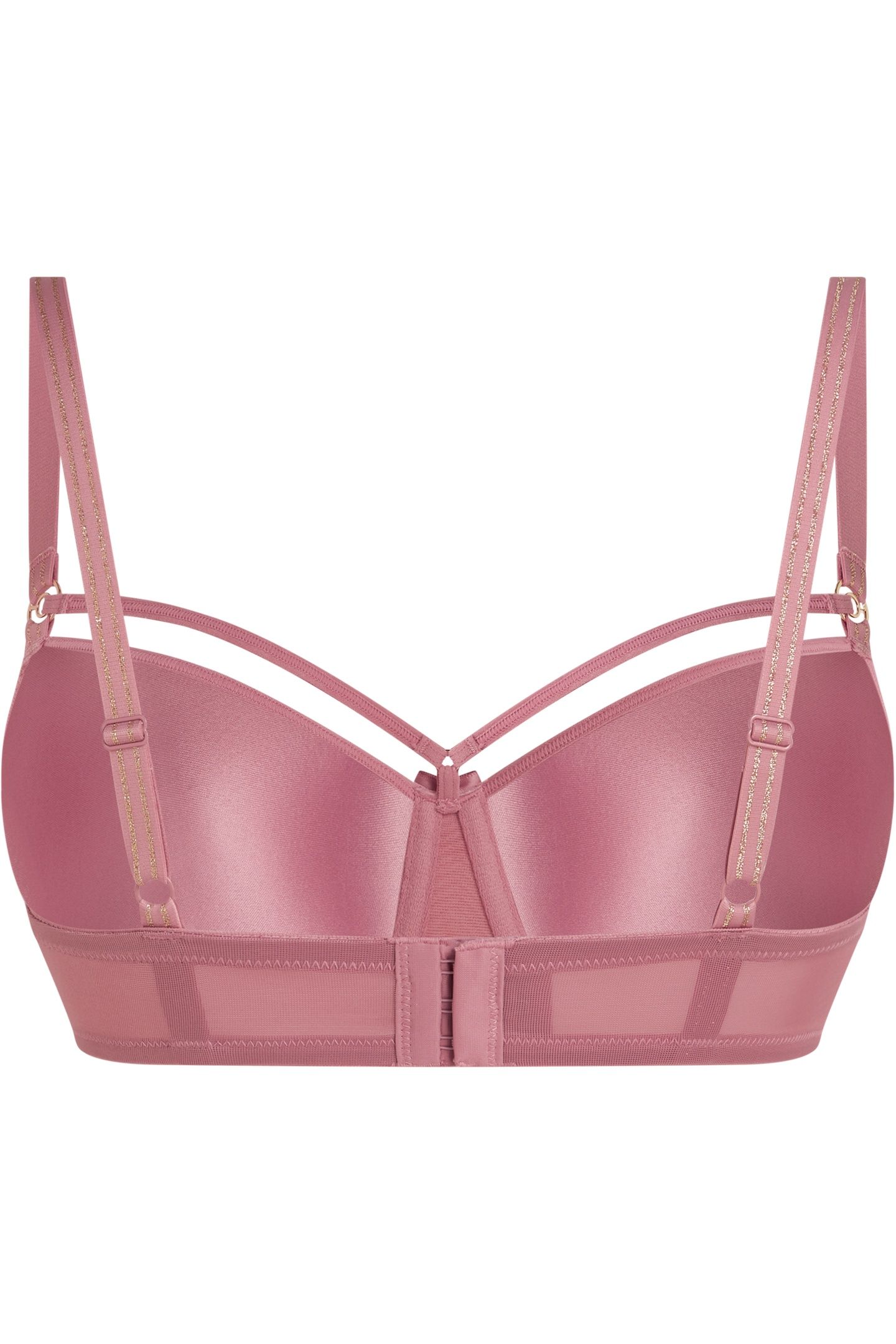 SPACE ODYSSEY ROSE AND GOLD BALCONY BRA 4
