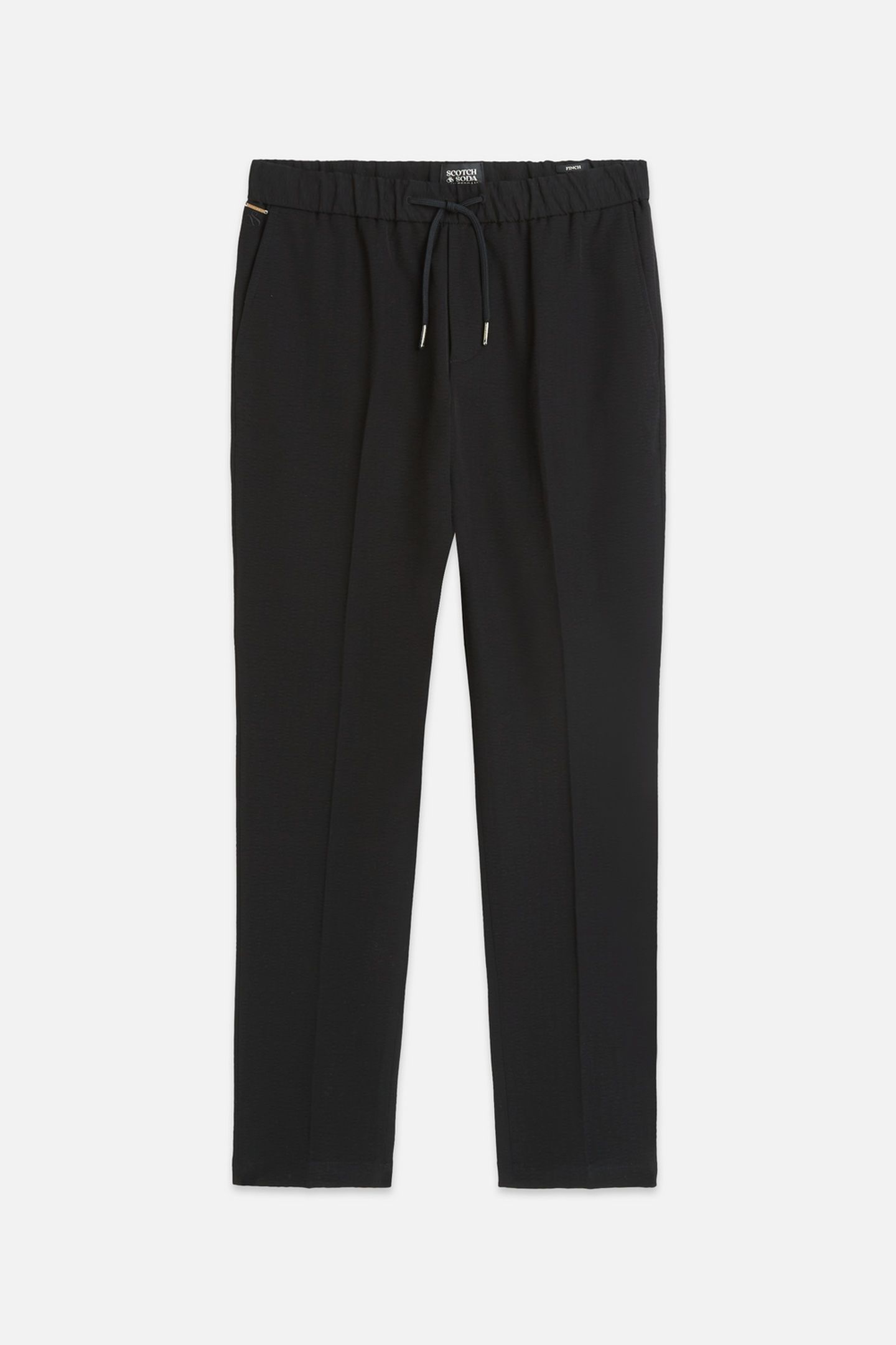 FINCH STRETCH SEERSUCKER TRAVEL REGULAR TAPEREDFIT JOGGER BL 4