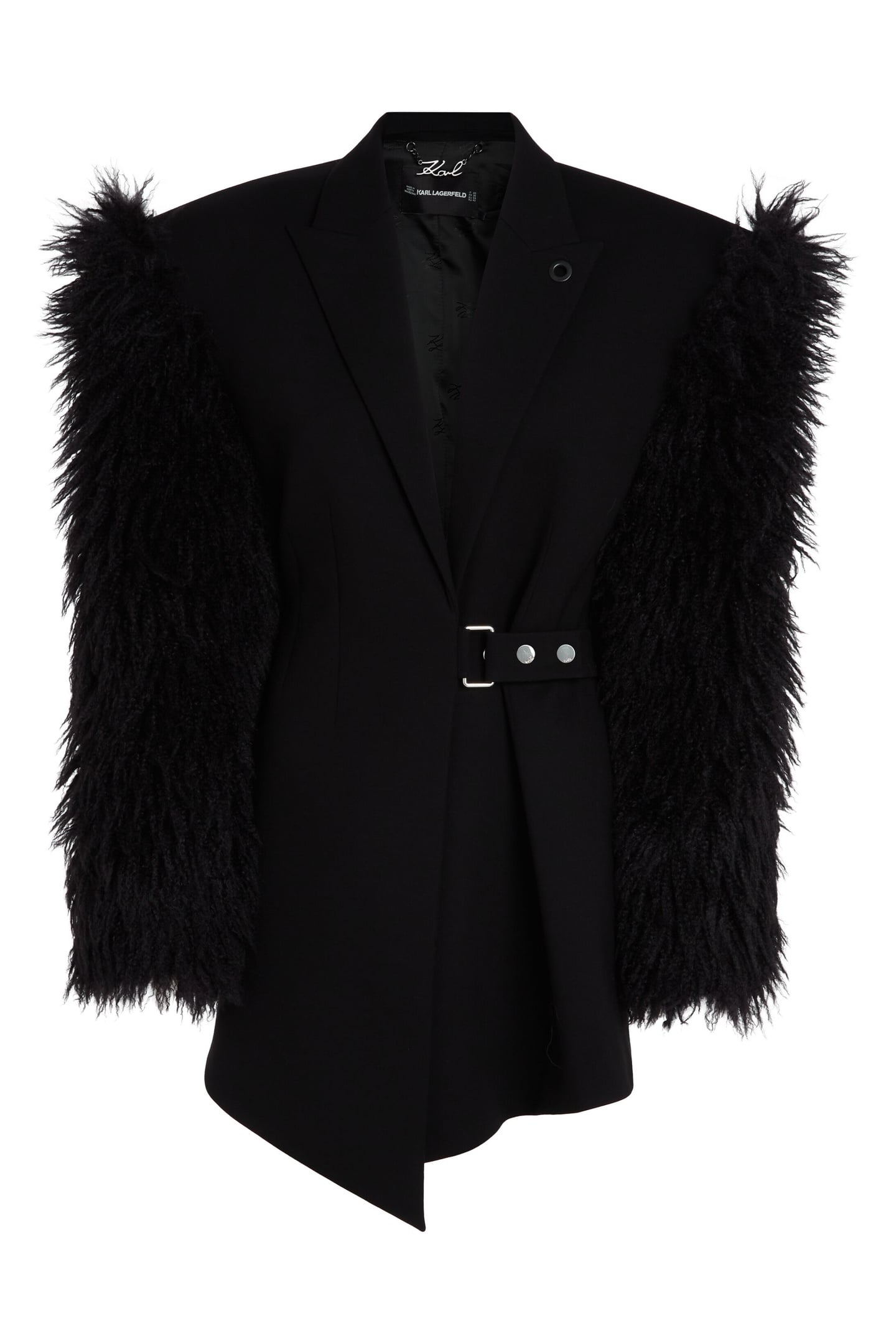 KARL STUDIO BLAZER DRESS BLACK 4