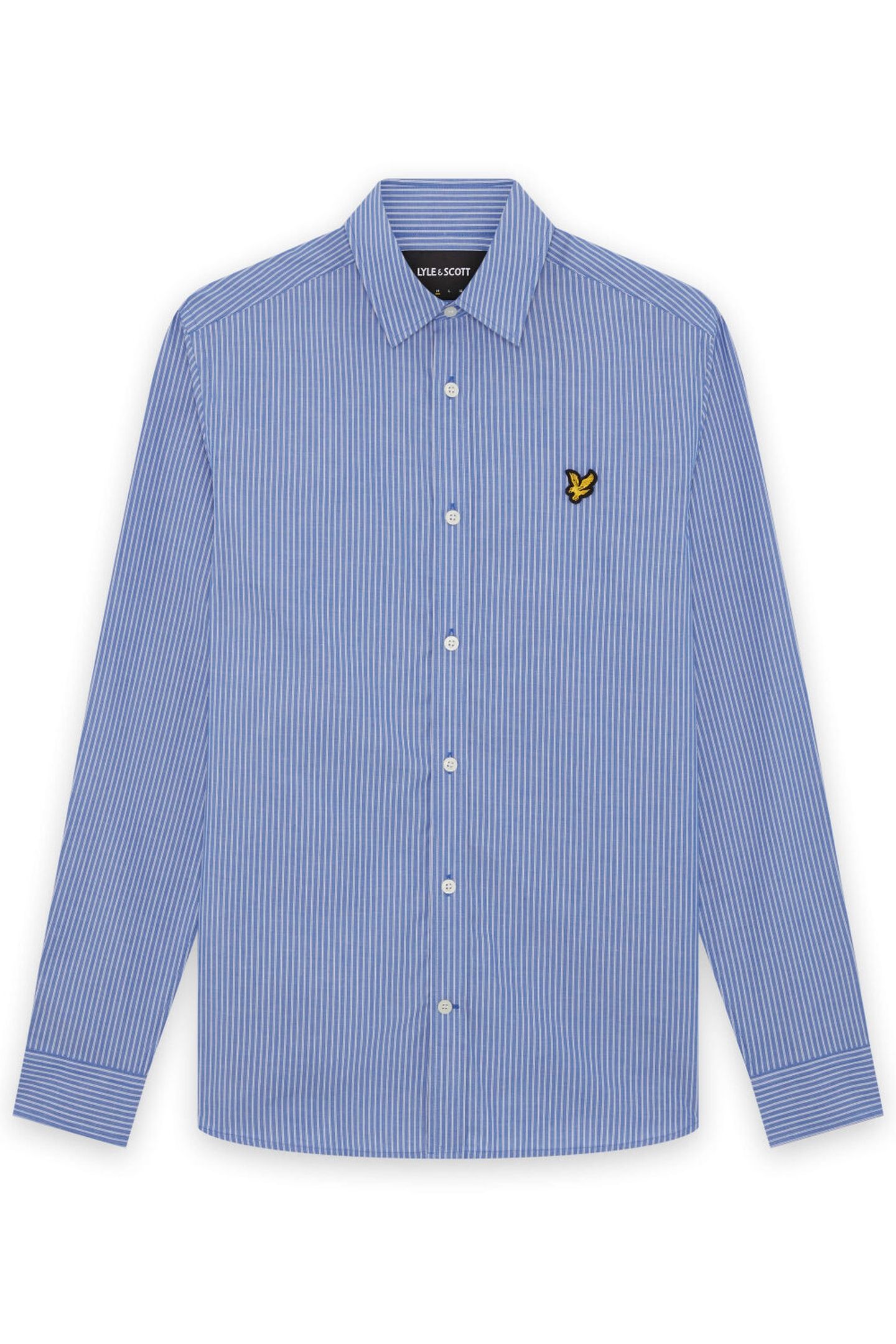 TWIN STRIPE SHIRT LUCID BLUE/WHITE 4