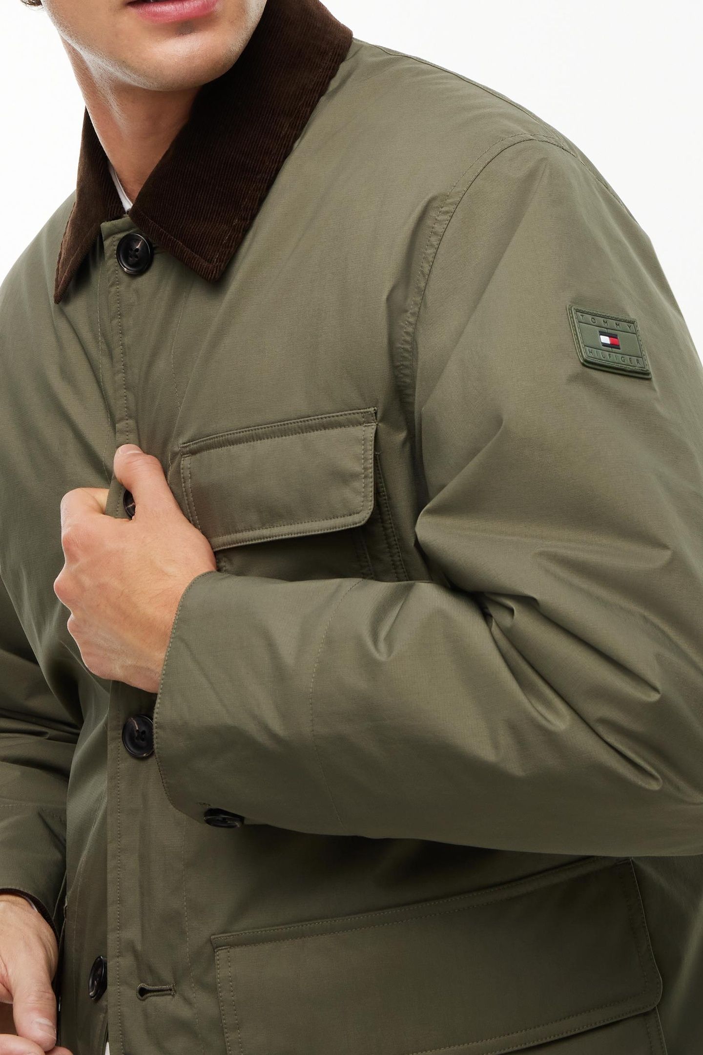 SURPLUS PADDED BARN JACKET GREEN 6