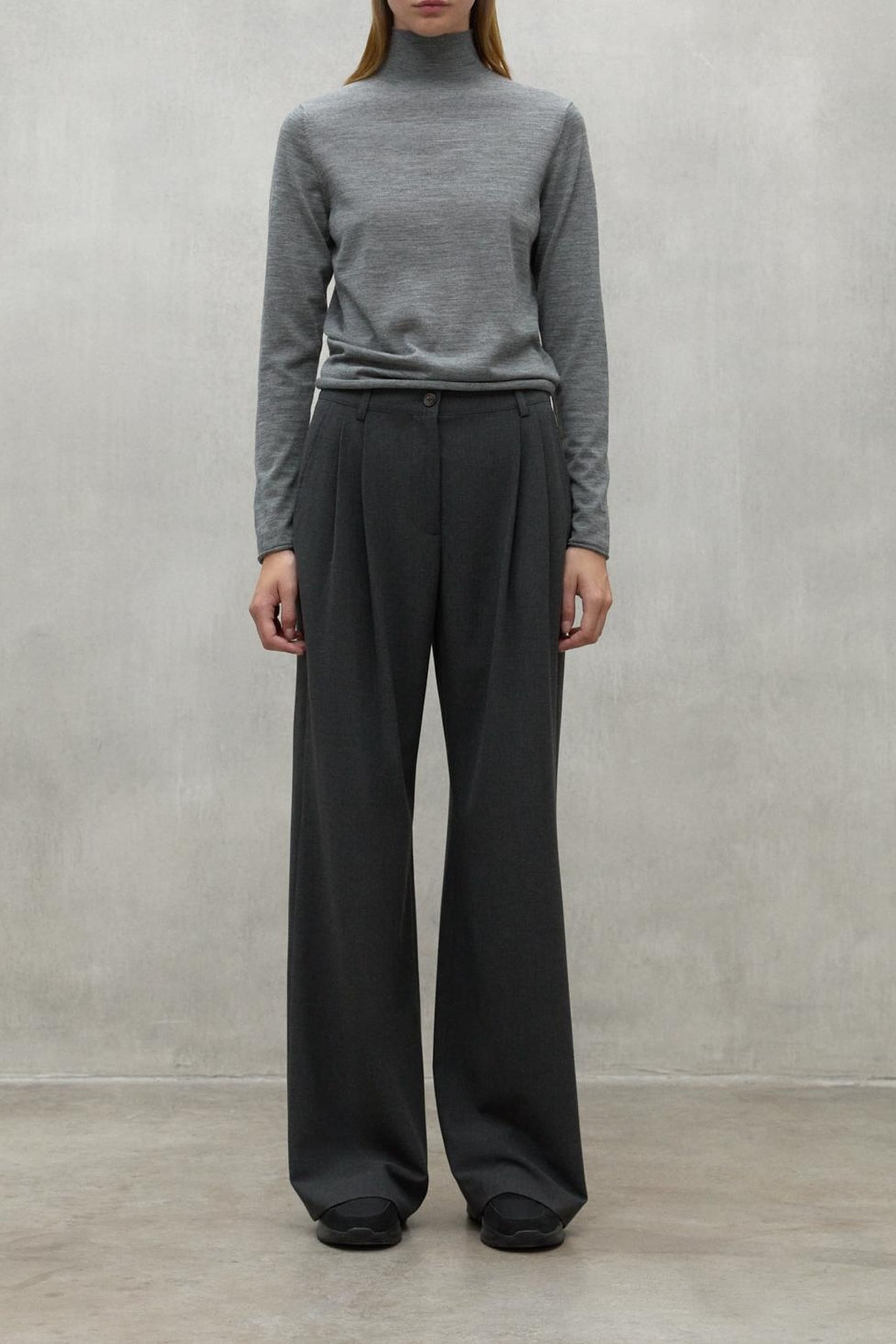 FAYAALF KNIT GREY MELANGE 3