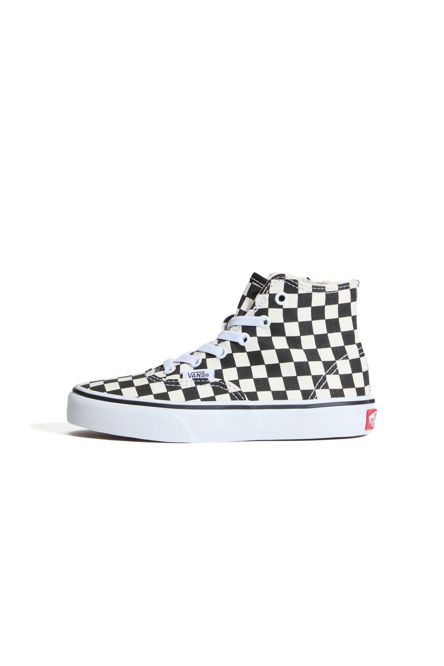 YOUTH UNISEX AUTHENTIC HI 2.0 ZIP CHECKERBOARD BLACK/TRUE WH 2