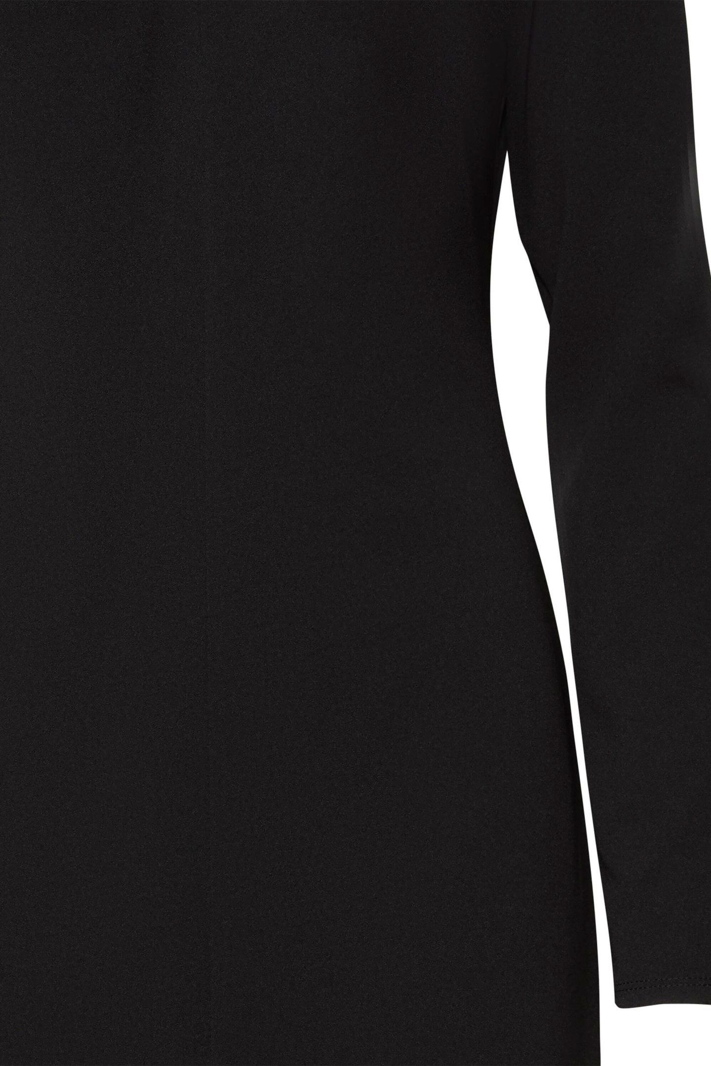 STRETCH CREPE DRESS BLACK 3