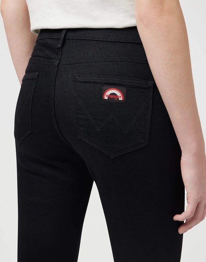 FLARE BLACK JEANS DENIM BLACK 3