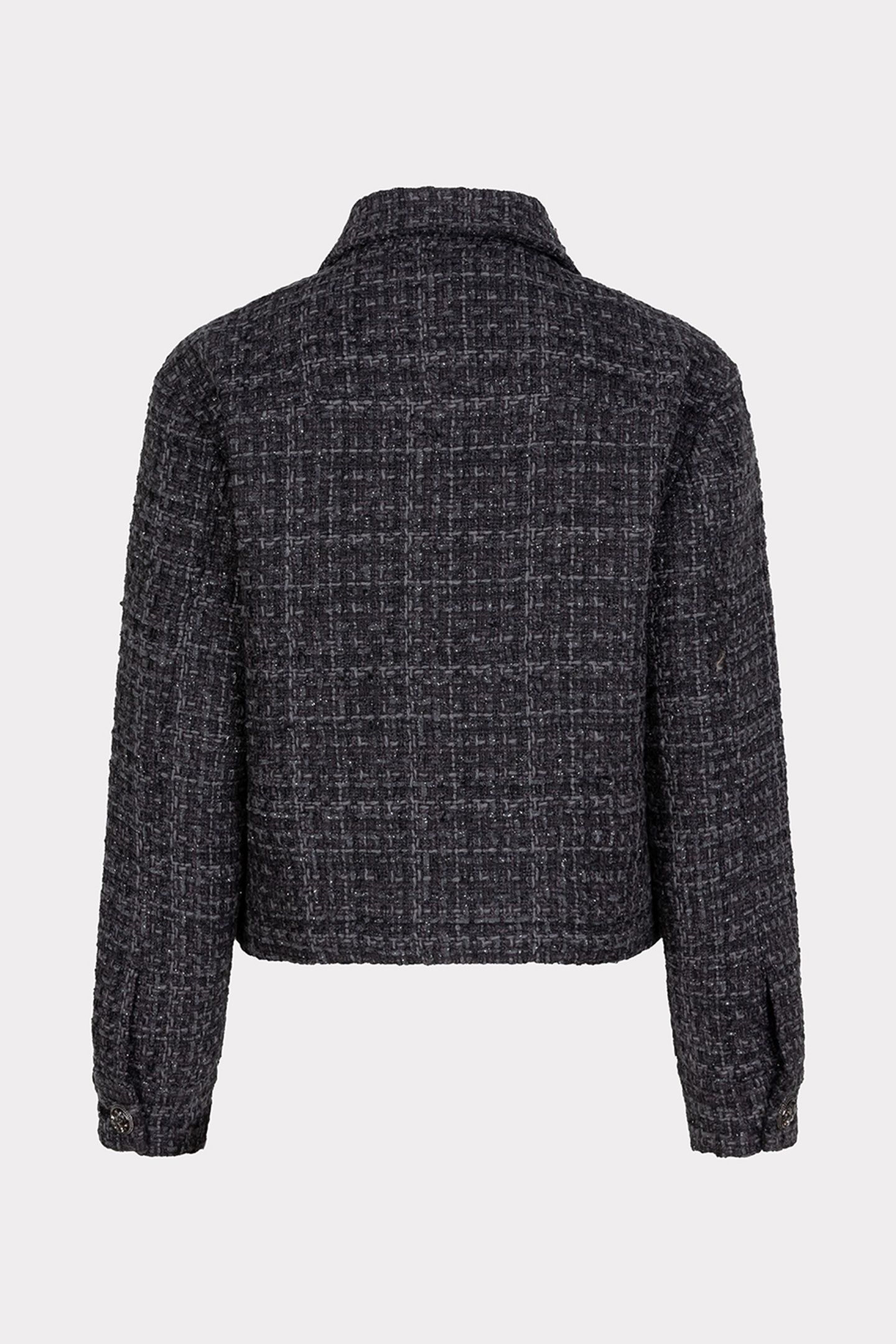 JACKET TWEED FANCY BUTTONS ANTHRACITE 2