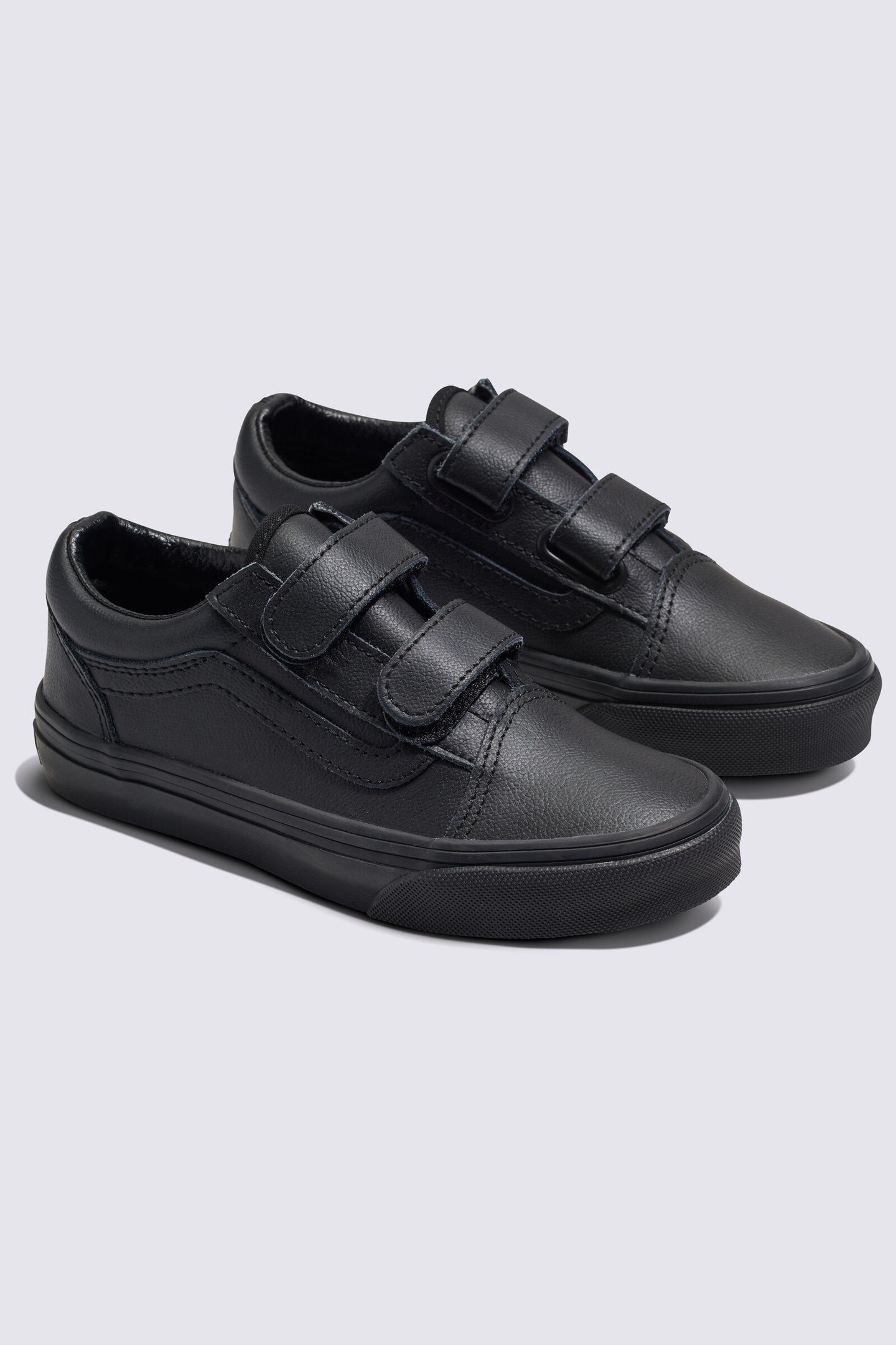 YOUTH UNISEX OLD SKOOL V CLASSIC TUMBLE BLACK MONO 4