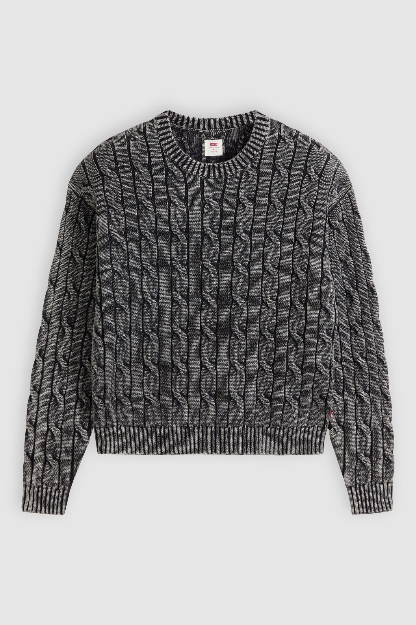 CARMEL CABLE CREWNECK SWEATER 7