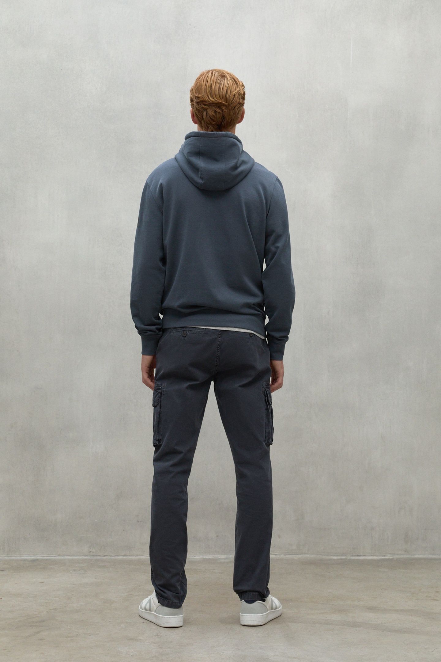 NEREAALF SWEATSHIRT STEEL BLUE 2