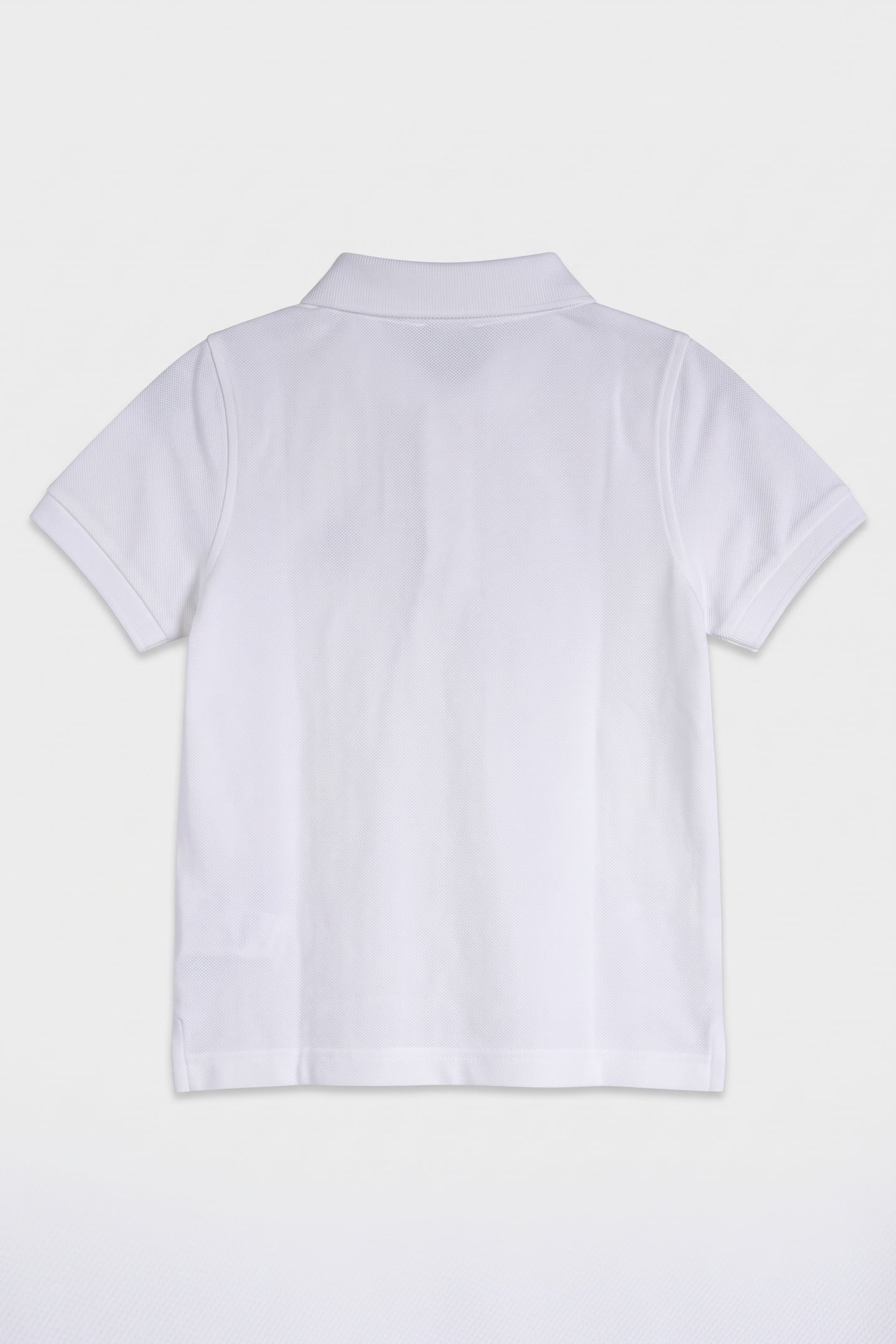 KIDS UNISEX SHIELD SS PIQUE WHITE 3