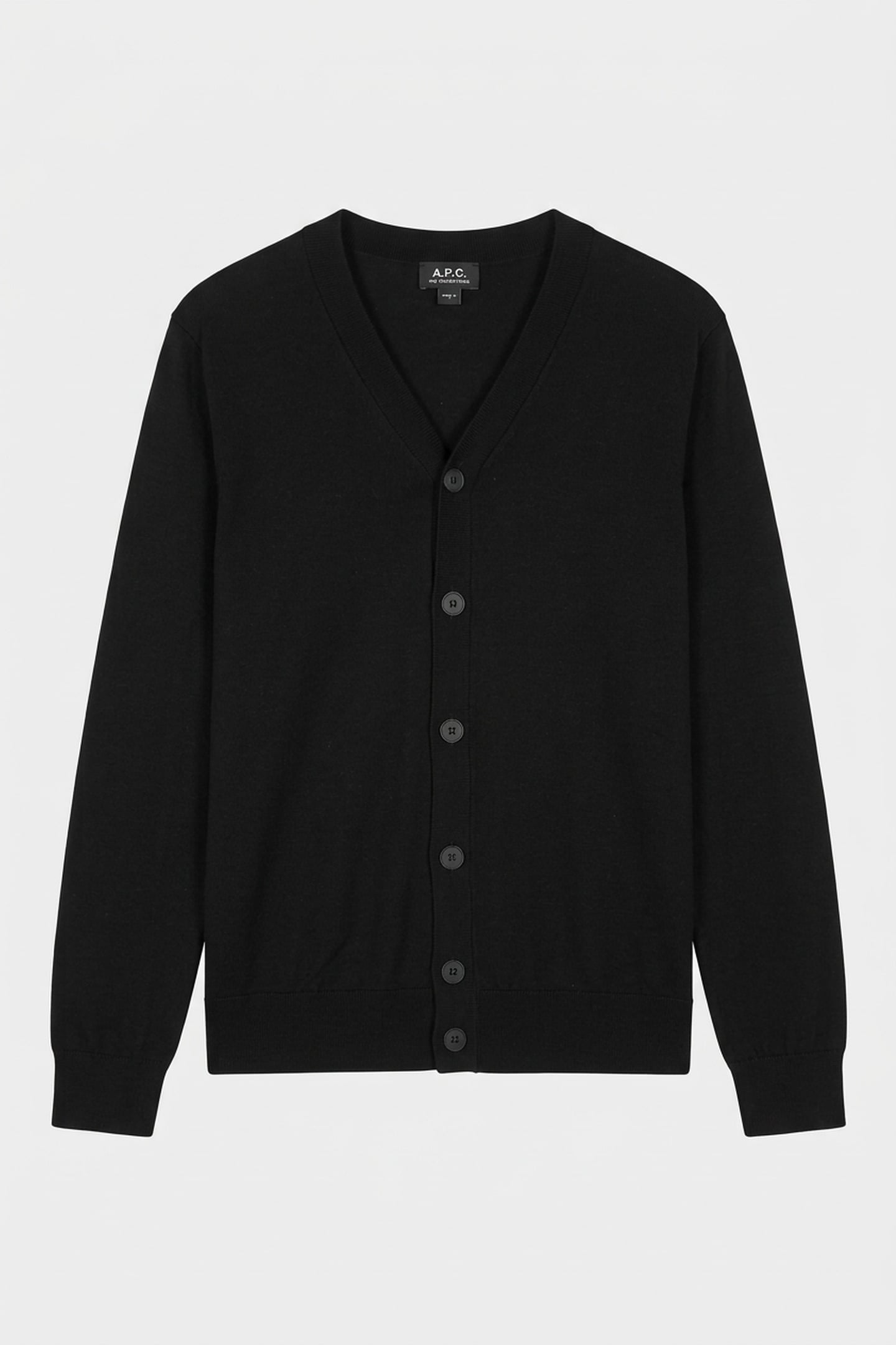 UNISEX CARDIGAN SAMUEL BLACK 4