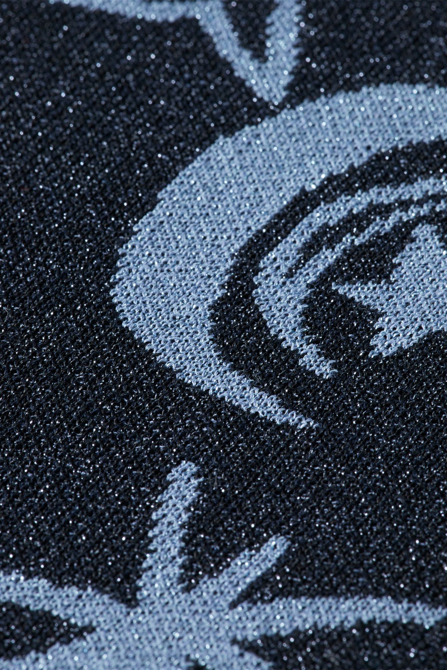 JACQUARD SHORT SLEEVE PULLOVER COSMIC SKY SPACED CARBON 6