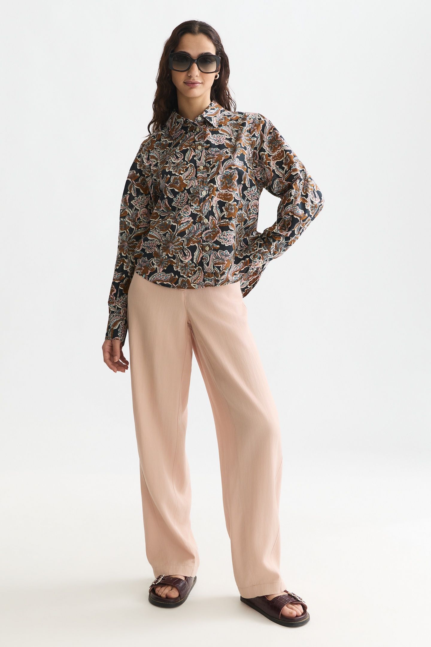PRINTED RELAXED FIT SHIRT LUCKY BANDANA MULTI METEORITE 3