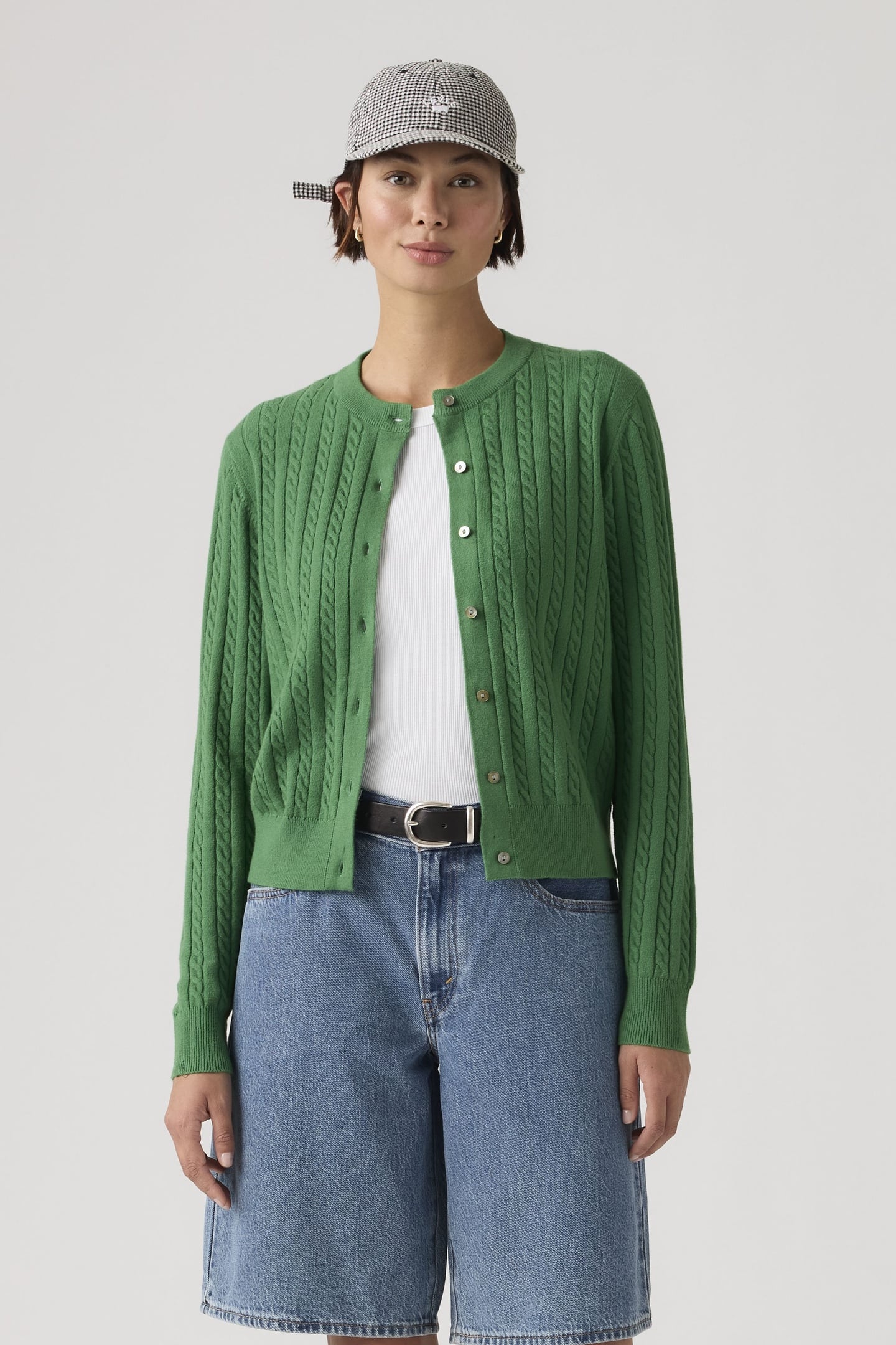SUPERSOFT CREWNECK CARDIGAN 2