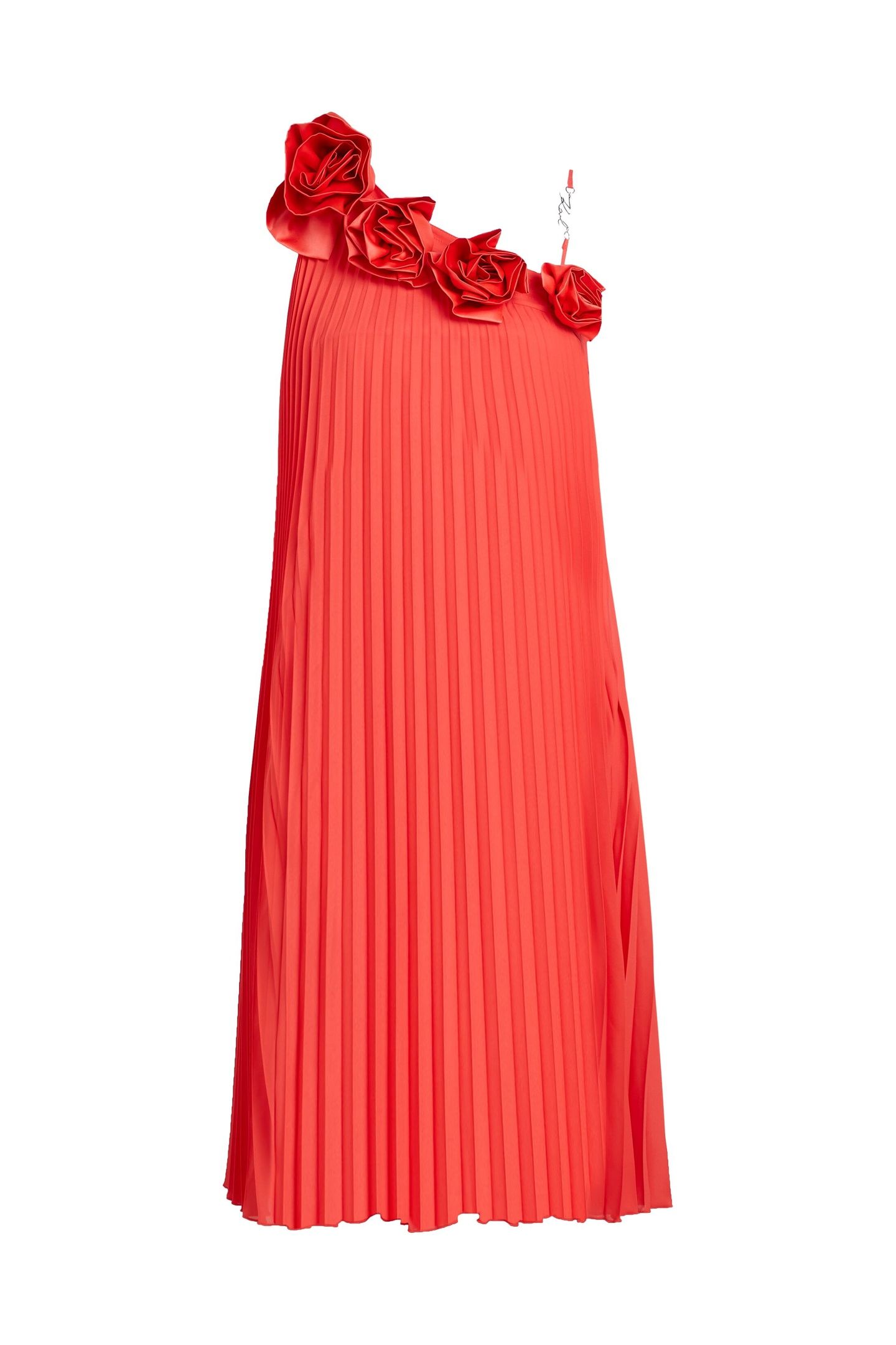 KARL STUDIO PLEATED DRESS HIBISCUS 5