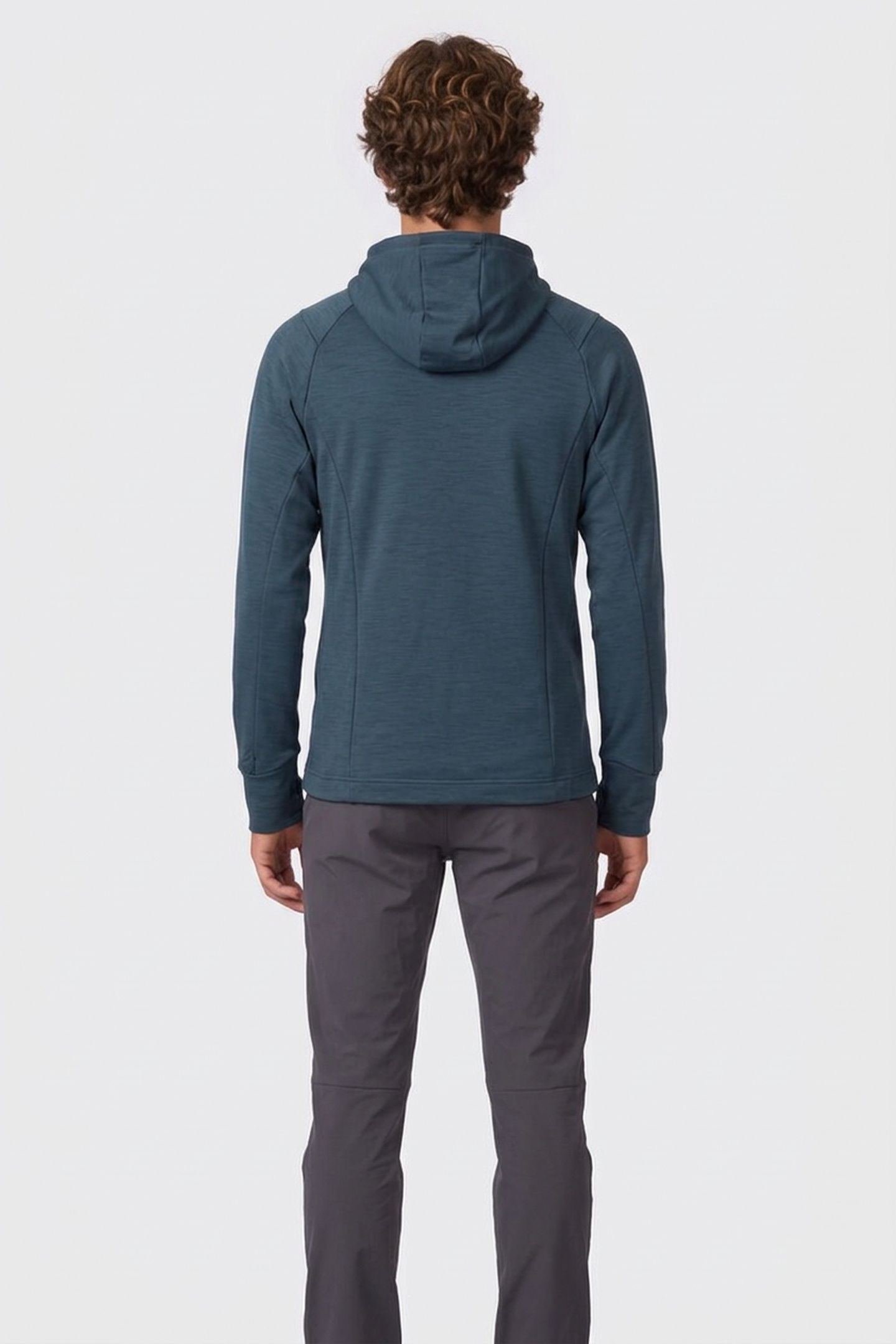 ULSTEIN WOOL HOOD JACKET ORION BLUE 2