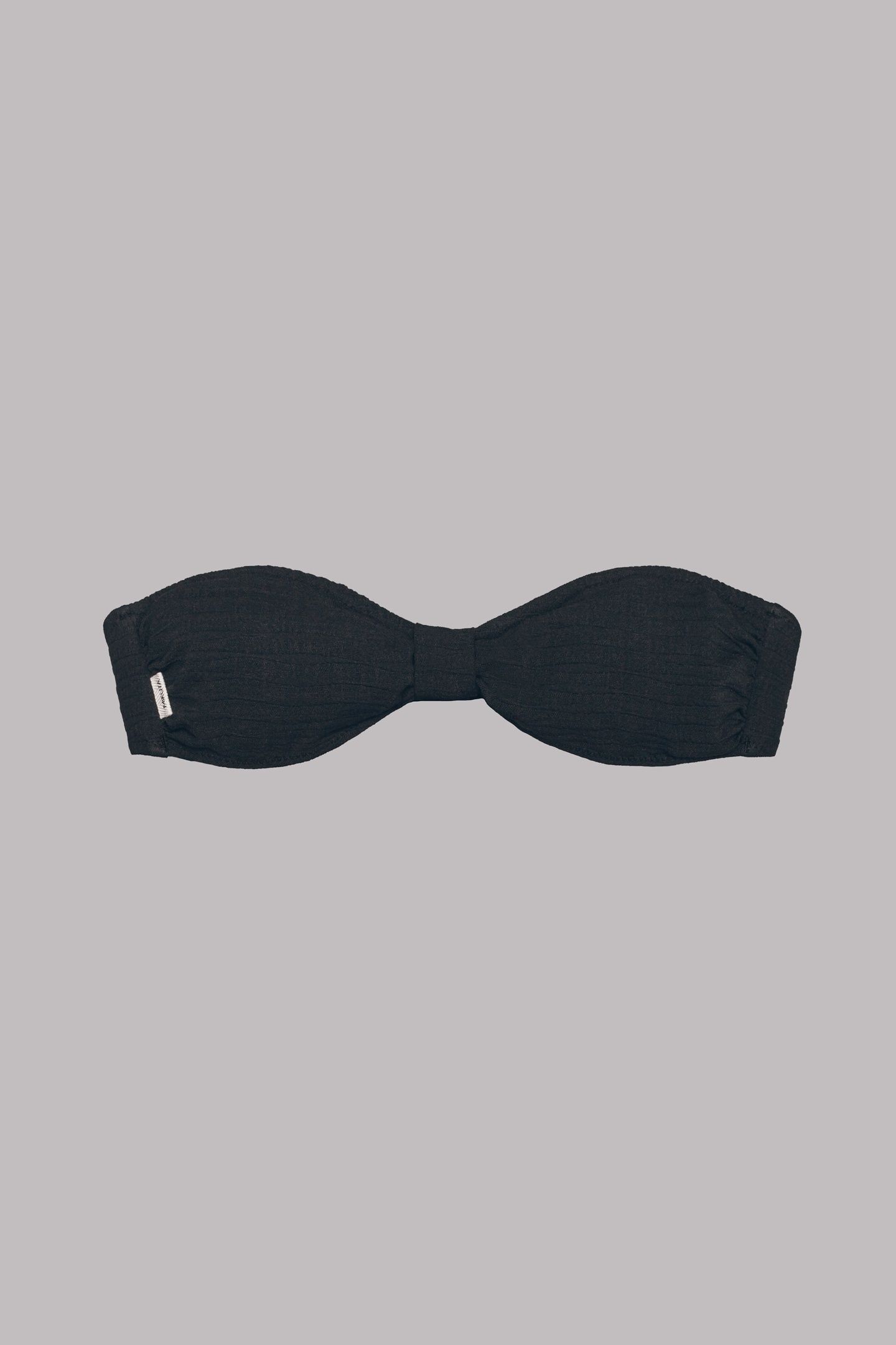 THE BLACK BANDEAU BIKINI TOP 3