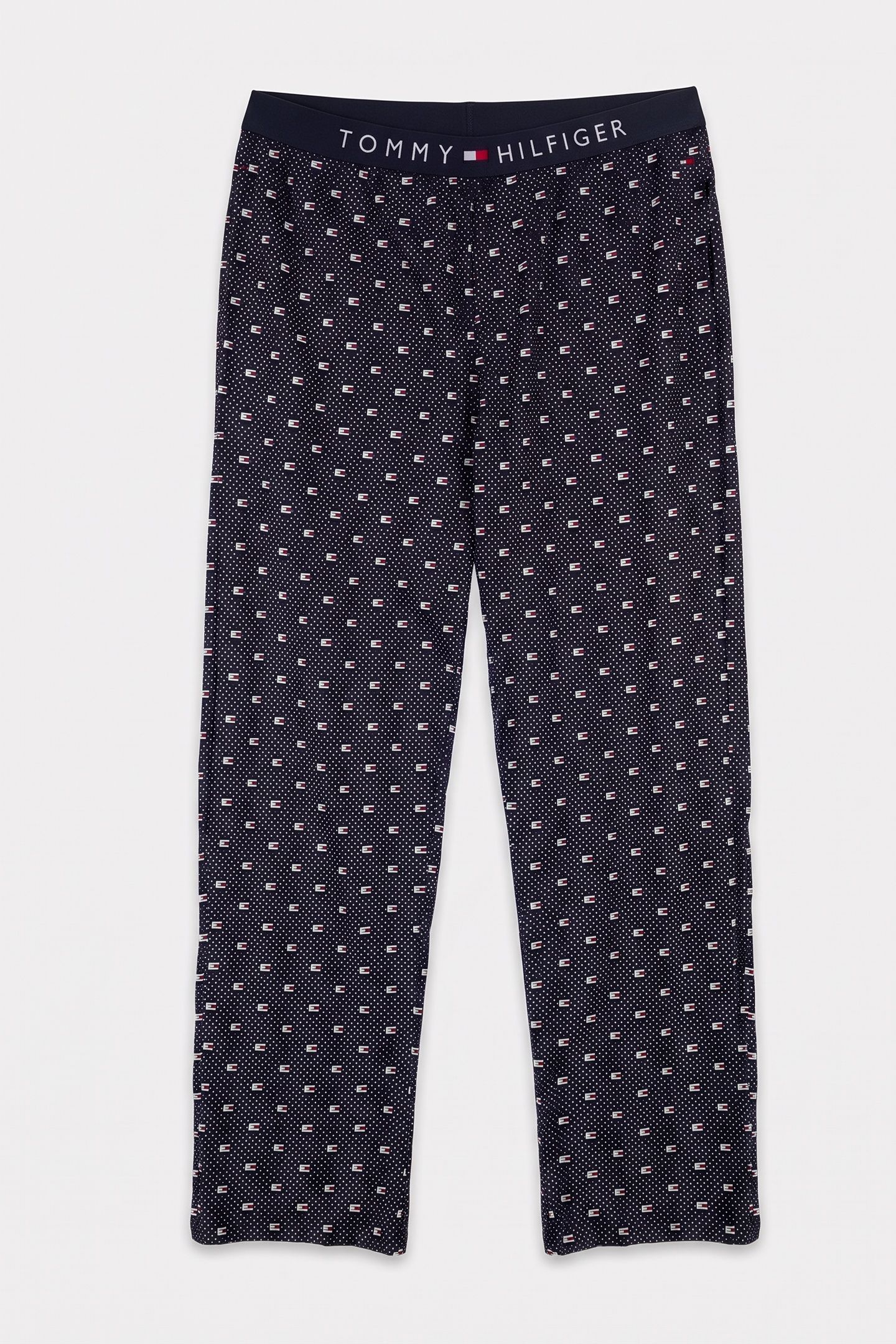 JERSEY PANT PRINT POLKA DOTS GEO DESERT SKY 3