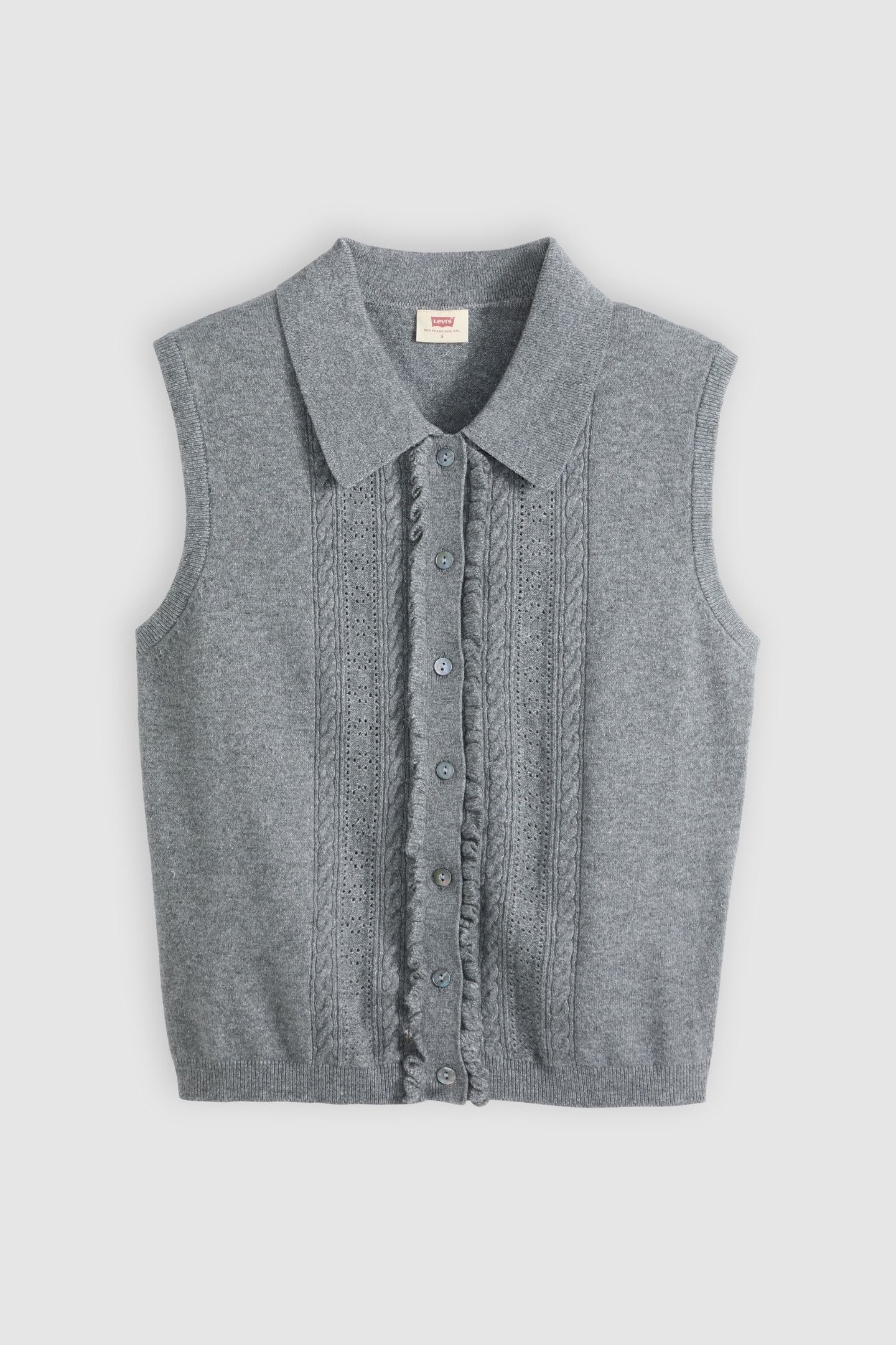 SUPERSOFT MINI RUFFLE VEST TOP 4