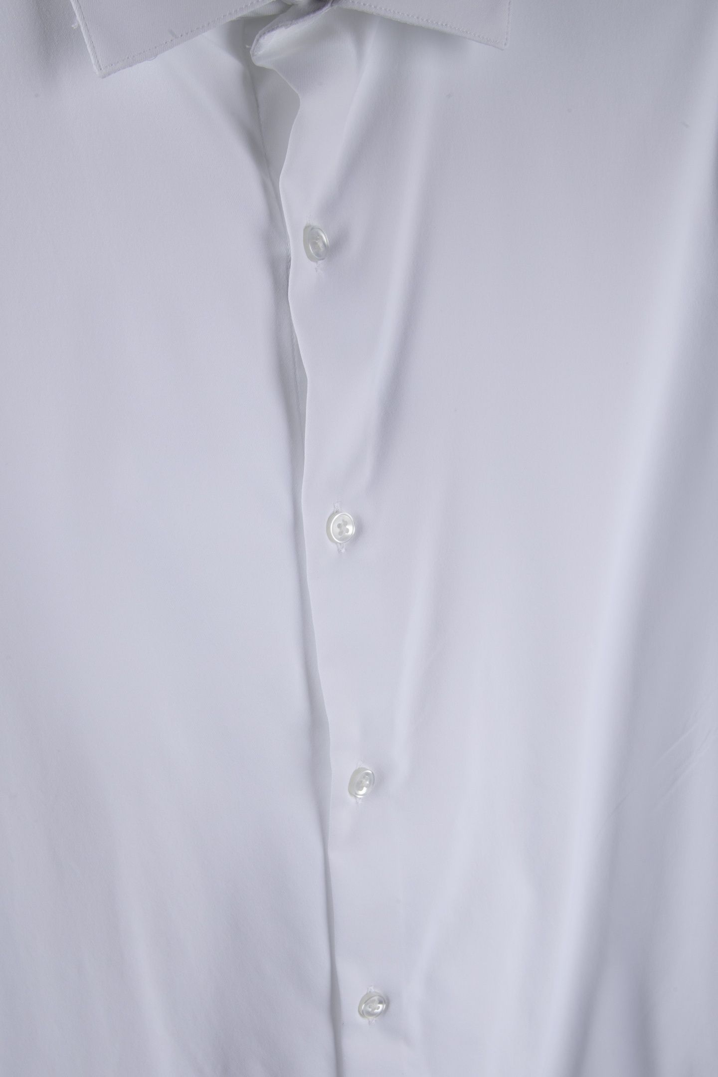SLIM PERF WOVEN SHIRT WHITE 4