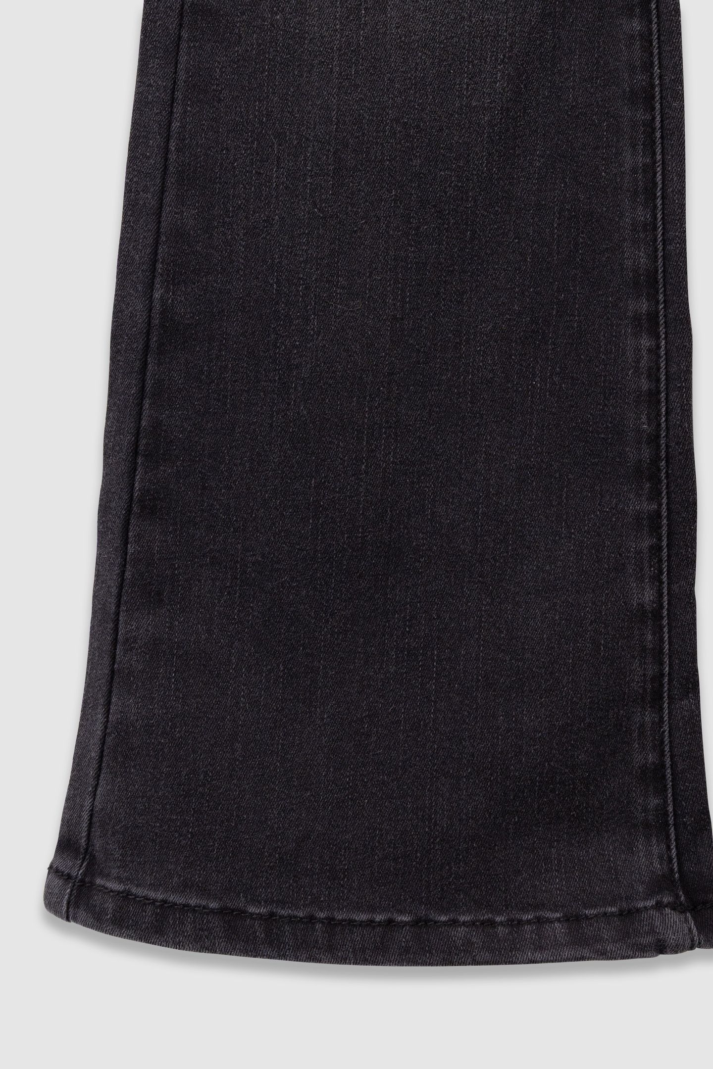 GIRLS’ GREY FLARED JEANS WITH VISIBLE BUTTONS 6