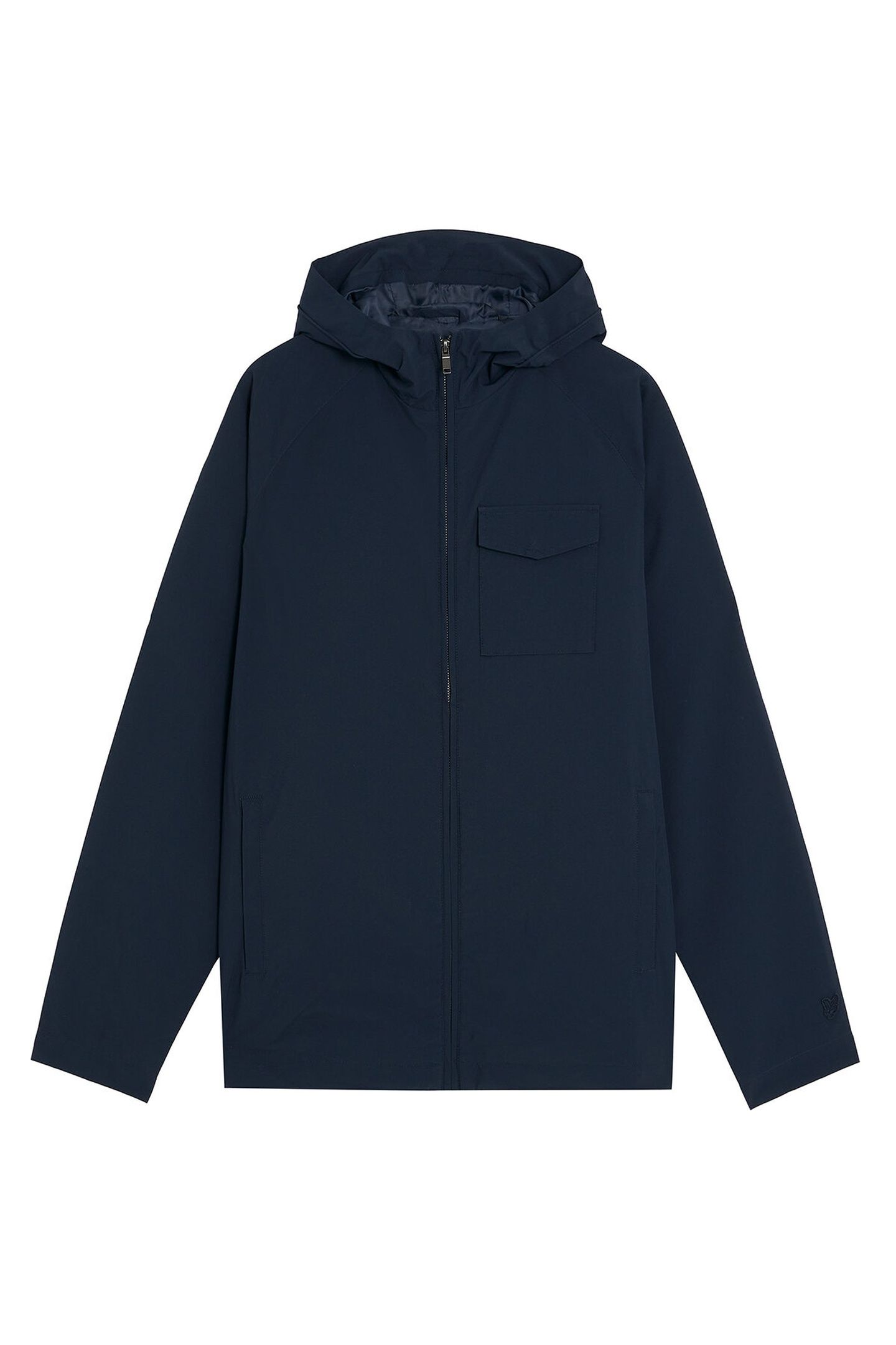 HOODED SHELL JACKET DARK NAVY 4