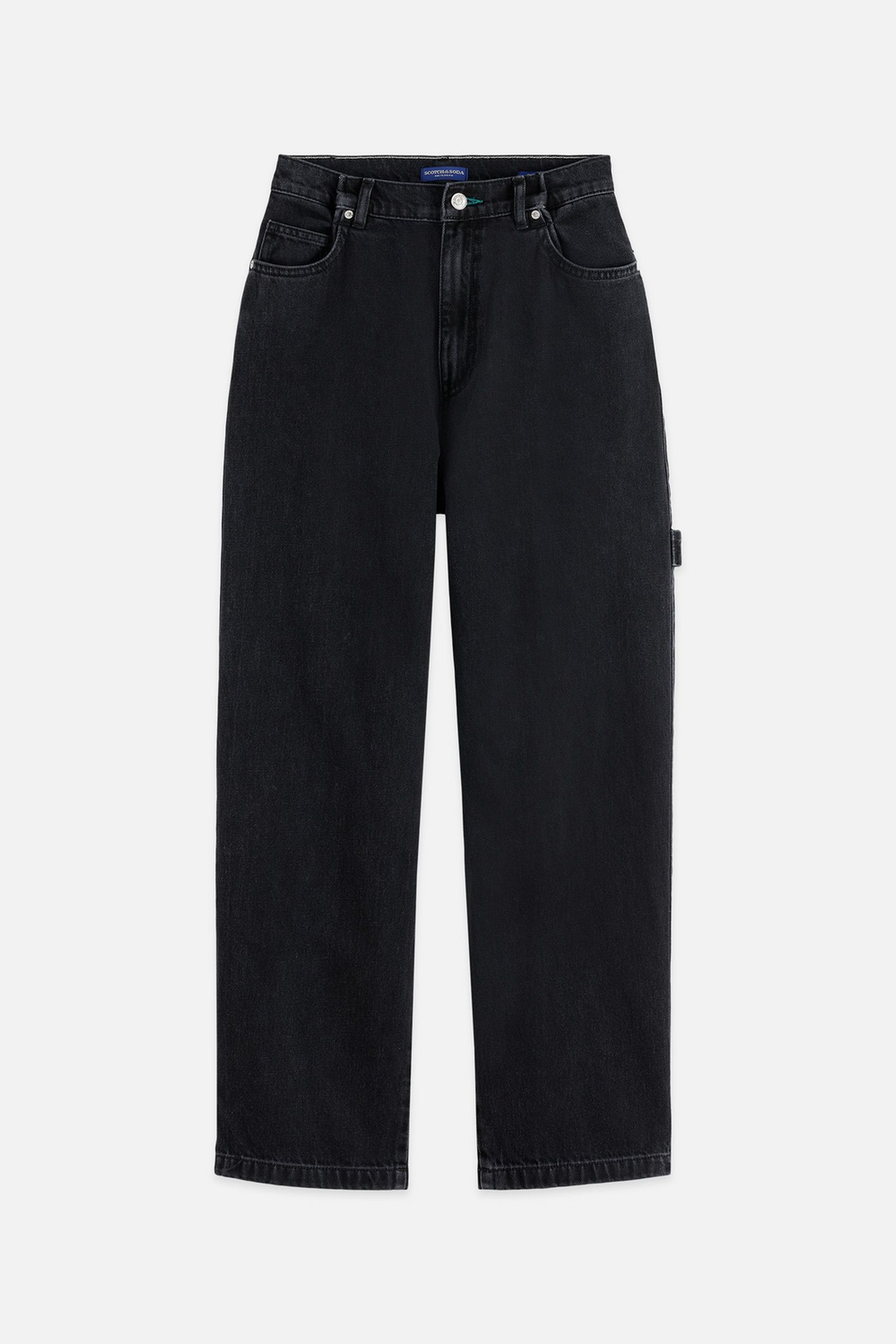 RAINE HIGH RISE WIDE LEG BLACK SUN 1