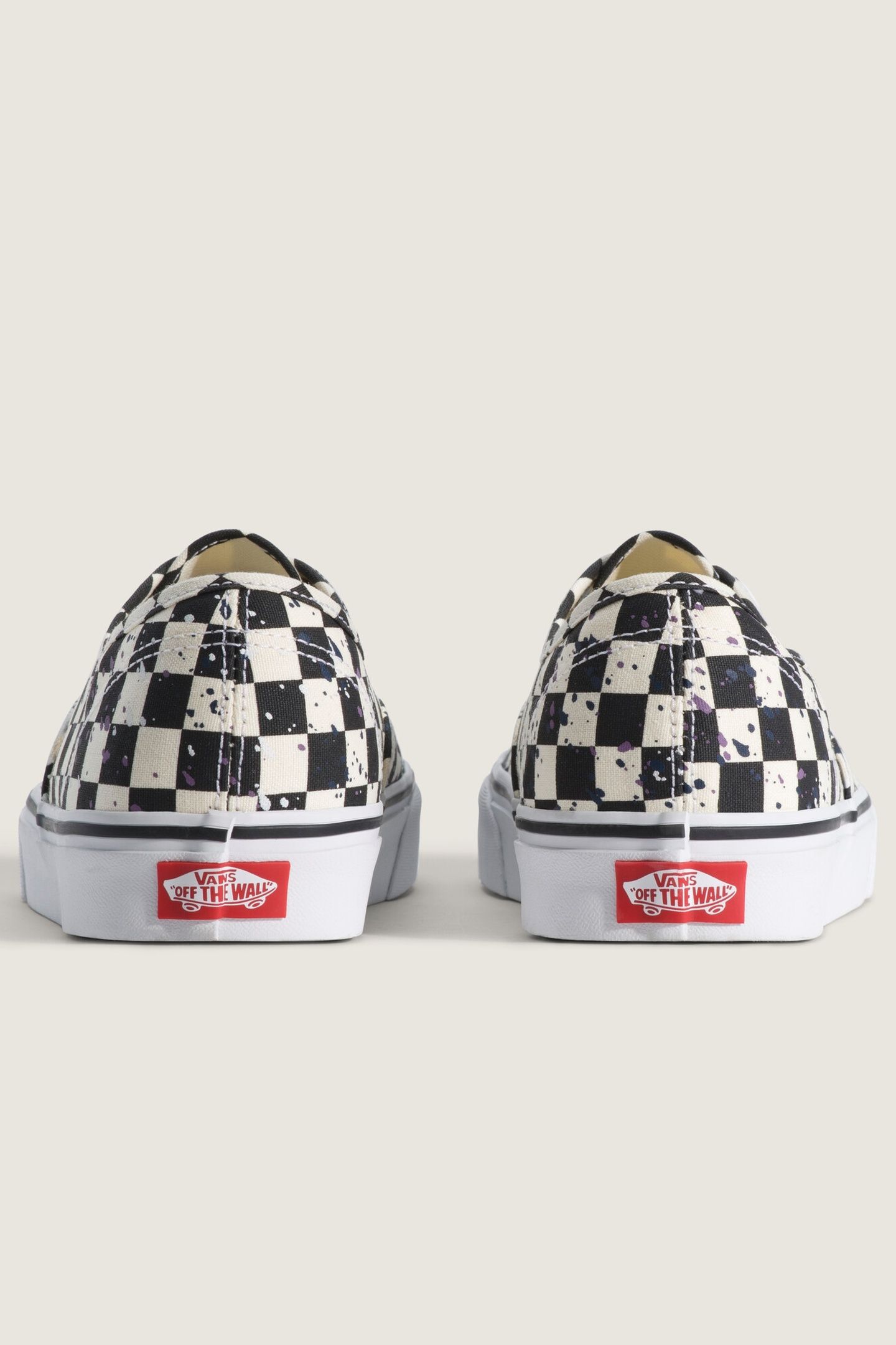 UNISEX AUTHENTIC SPLATTER CHECKERBOARD/MULTI 3