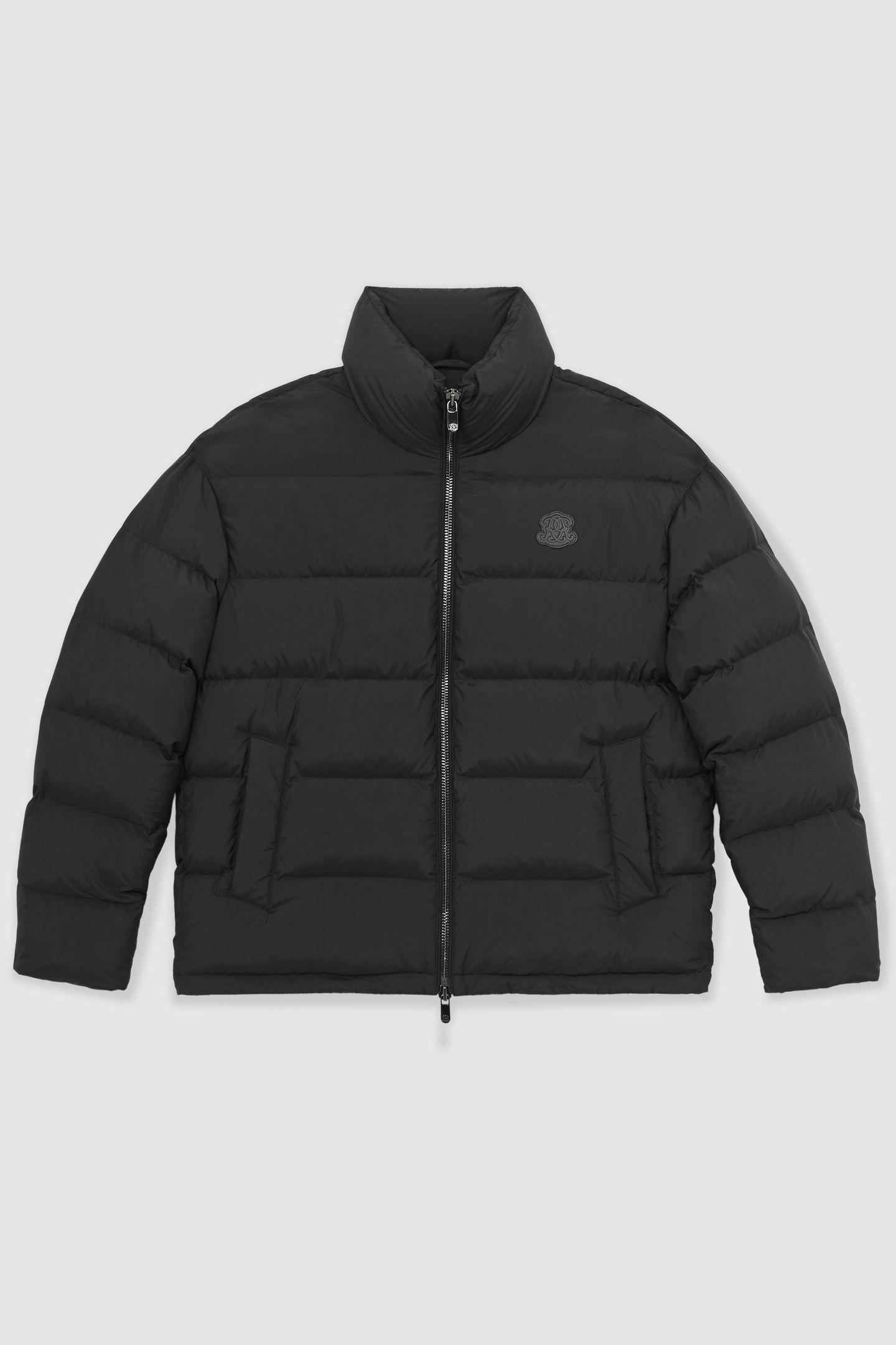 LS QUILTED PUFFER JACKET BLACK 4