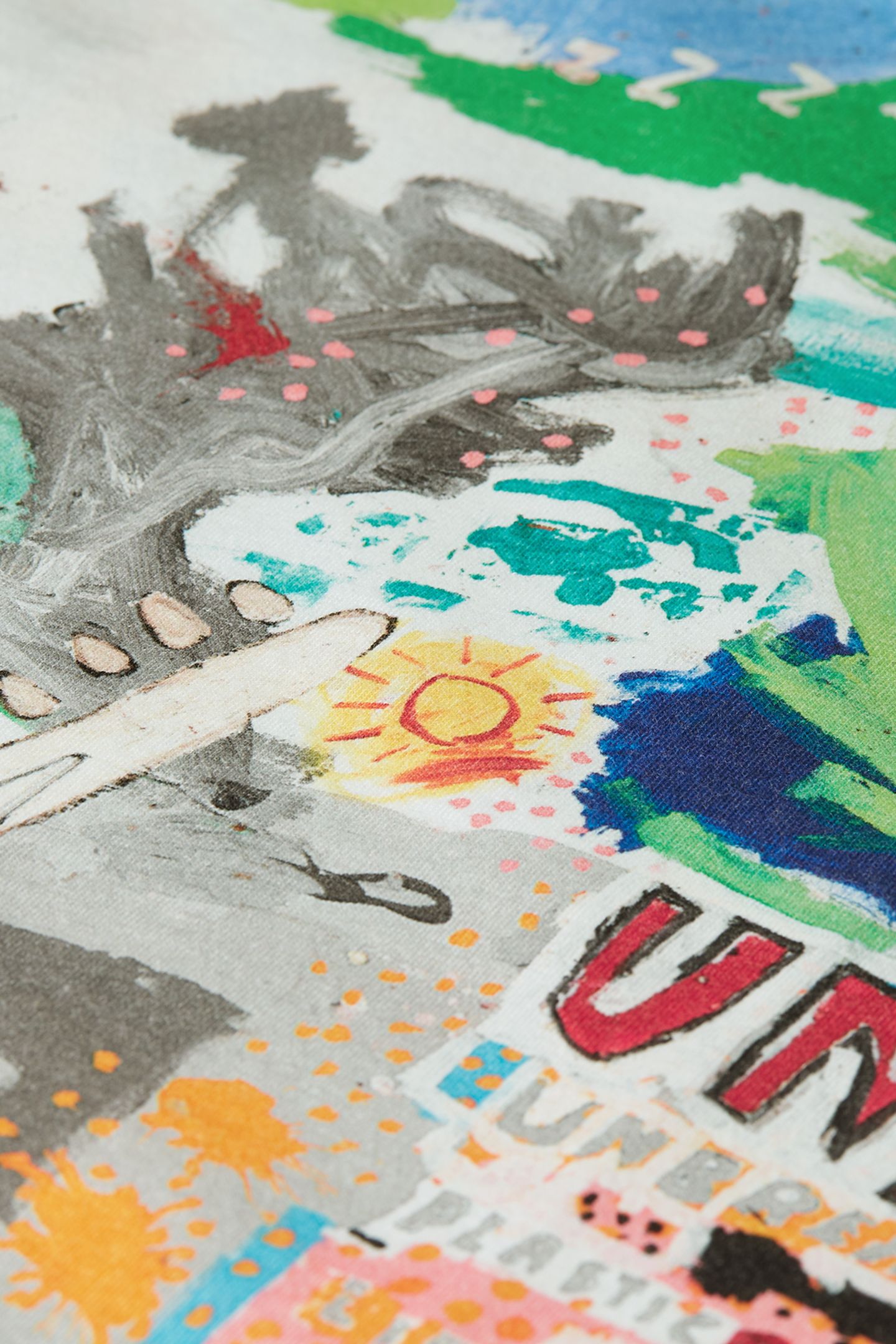 BOYS BASQUIAT PRINTED RELAXEDFIT TSHIRT WHITE/PASTEL 3