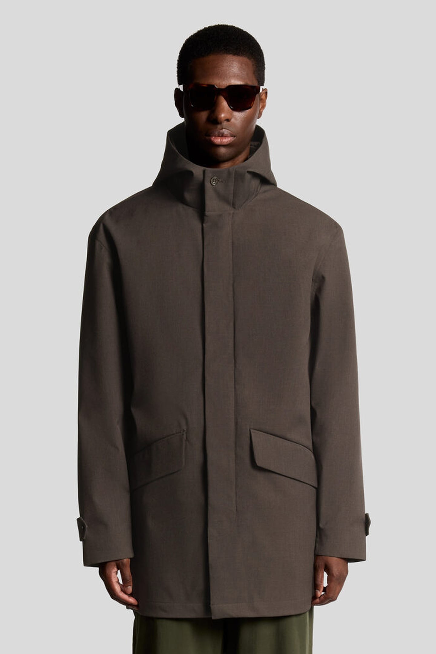 MILITARY PARKA CHARCOAL MARL 1