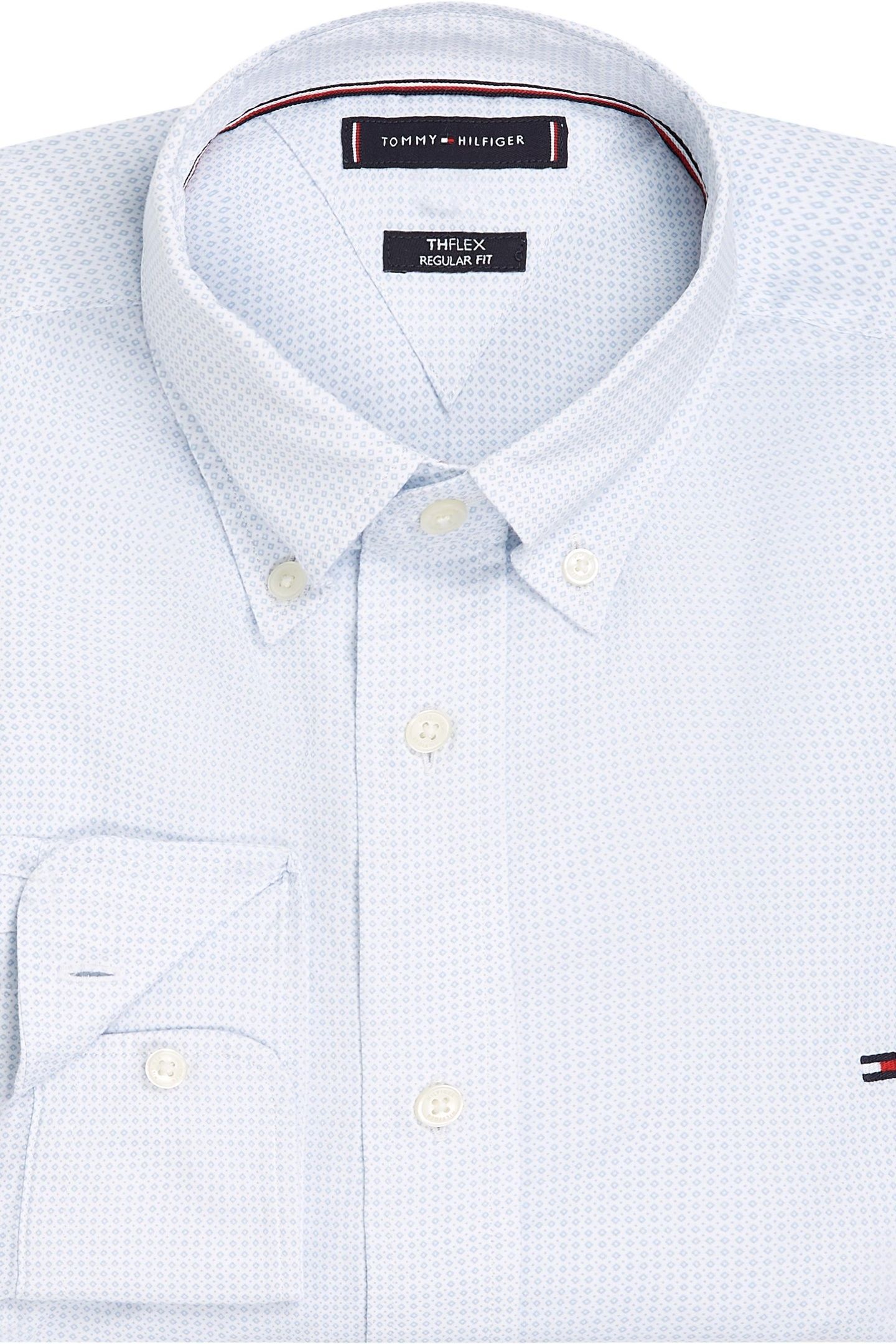 FLEX POPLIN MINI PRINT OPTIC WHITE PRT 6