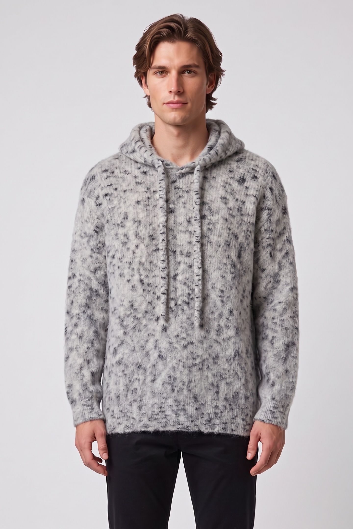 LESTER-GB SWEATER WHITE BLACK 1