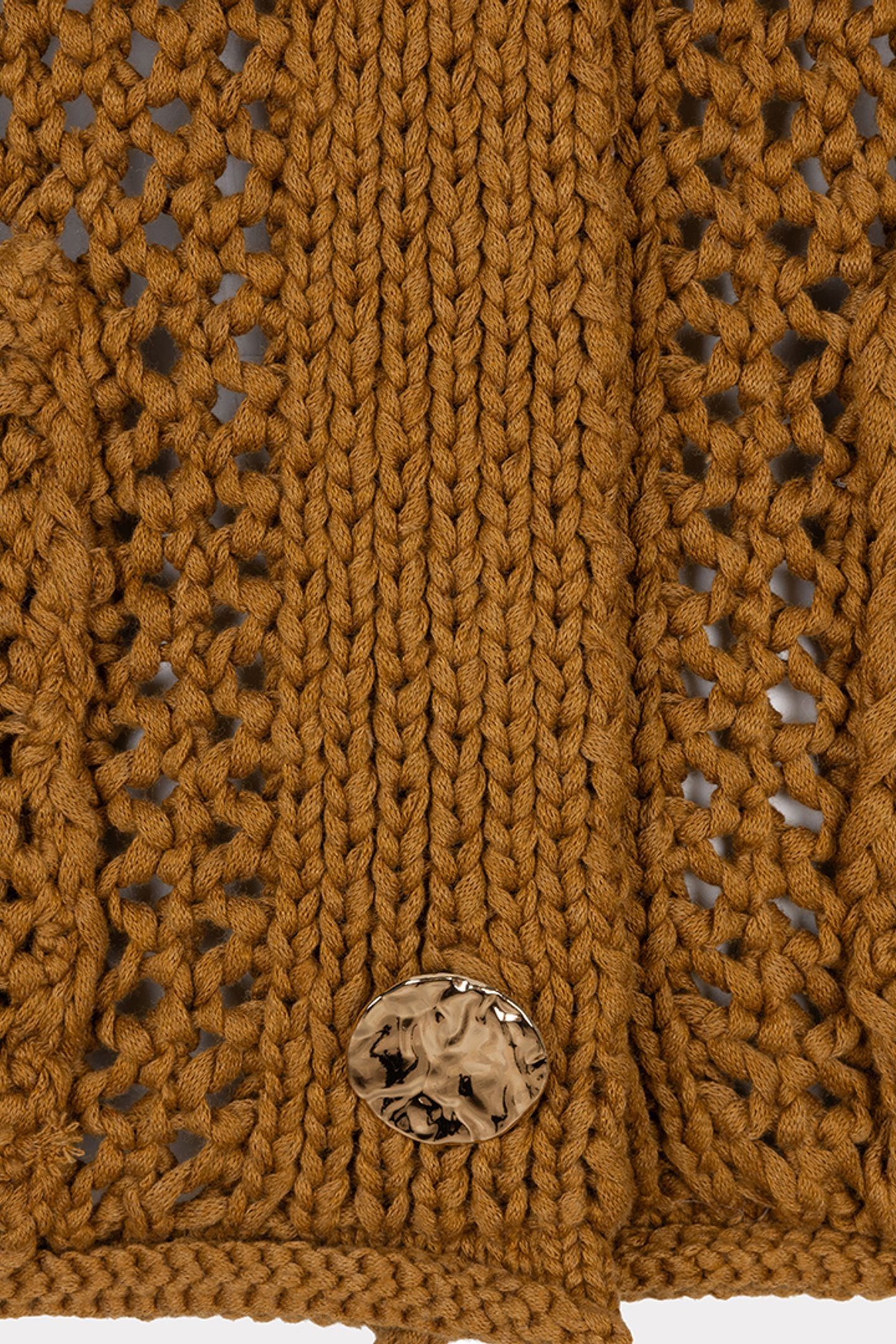 CARDIGAN GILET FANCY BUTTONS OLIVE 3