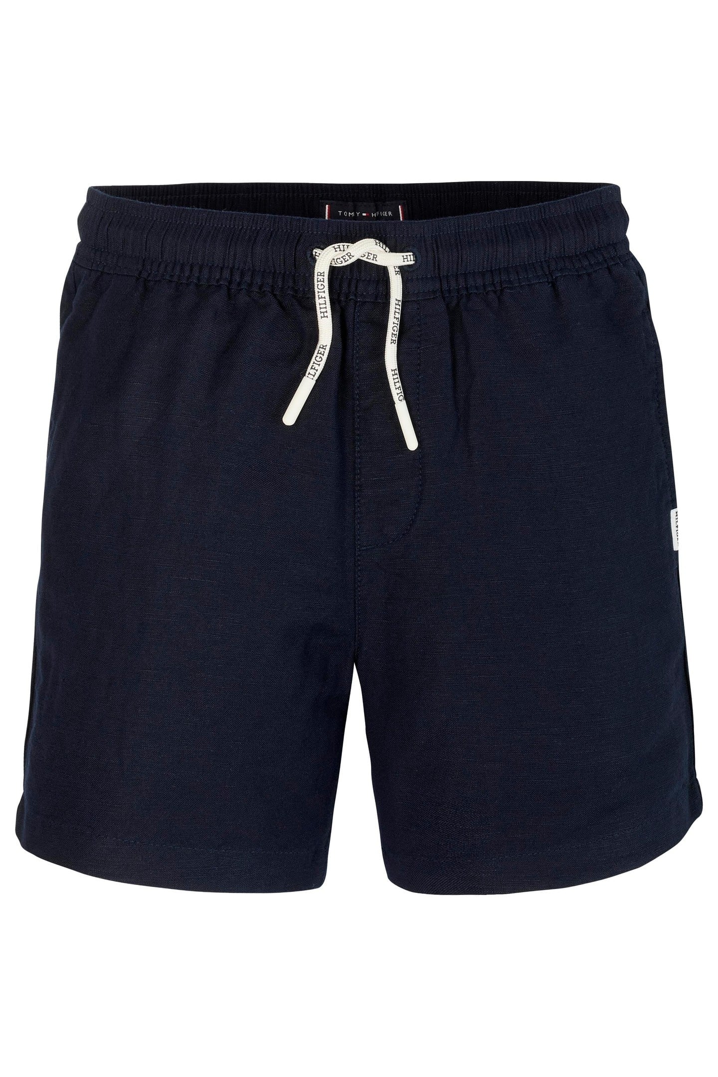 BOYS LINEN VISCOSE SHORT DARK NIGHT NAVY 1