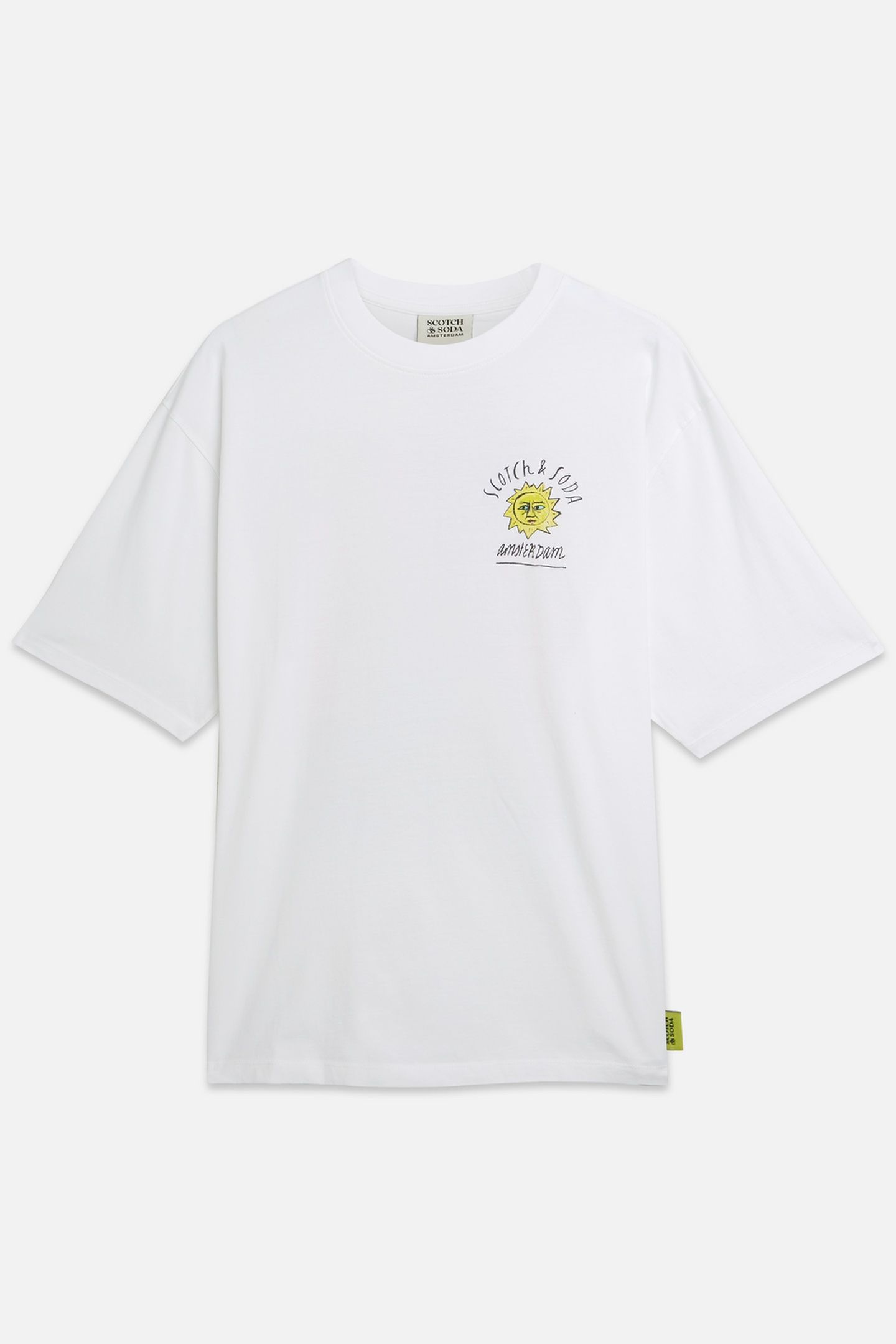FRONT AND BACK ARTWORK LOOSEFIT TSHIRT WHITE/PASTEL 1