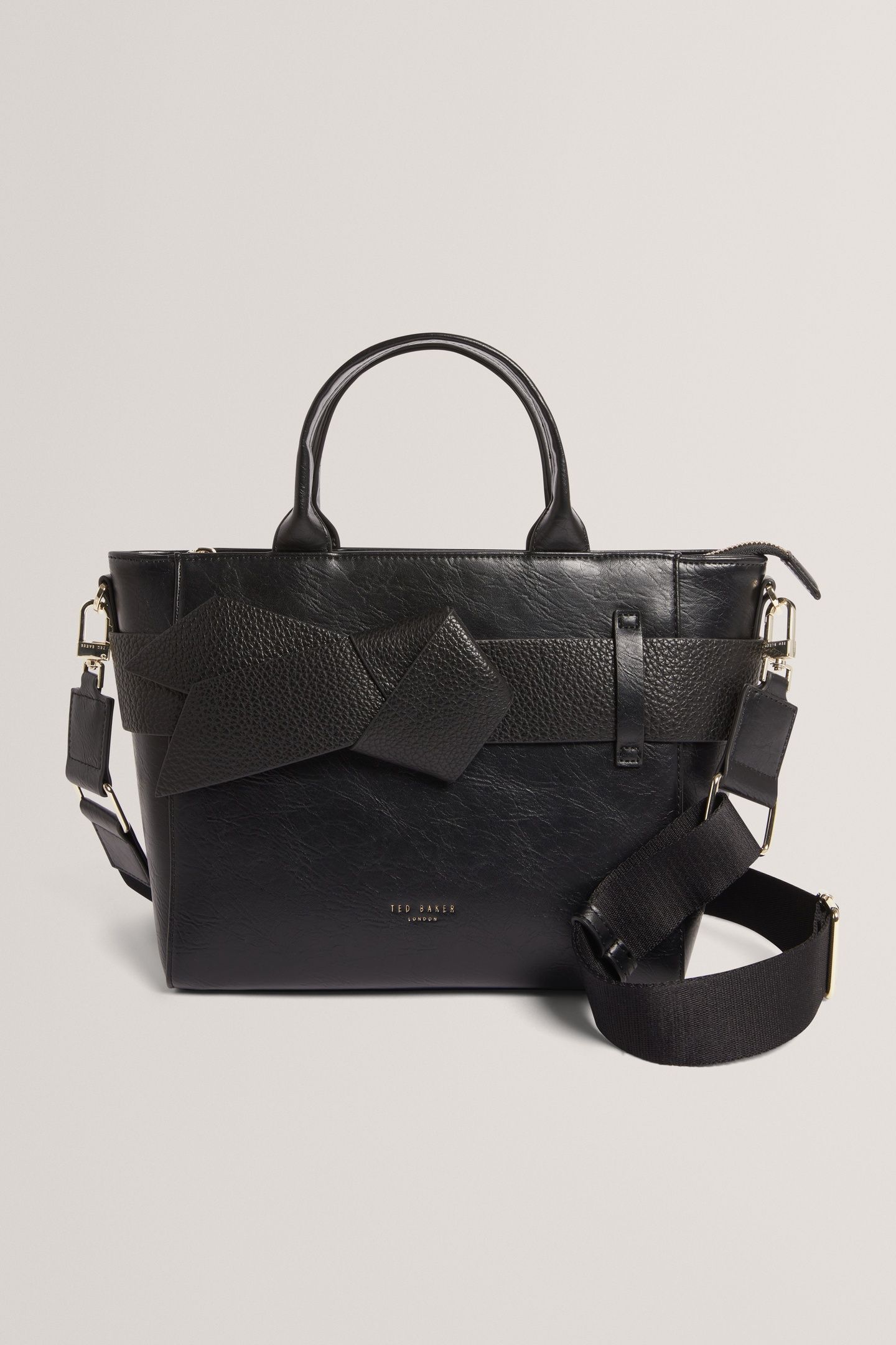MINI KNOT BOW BAG BLACK 1