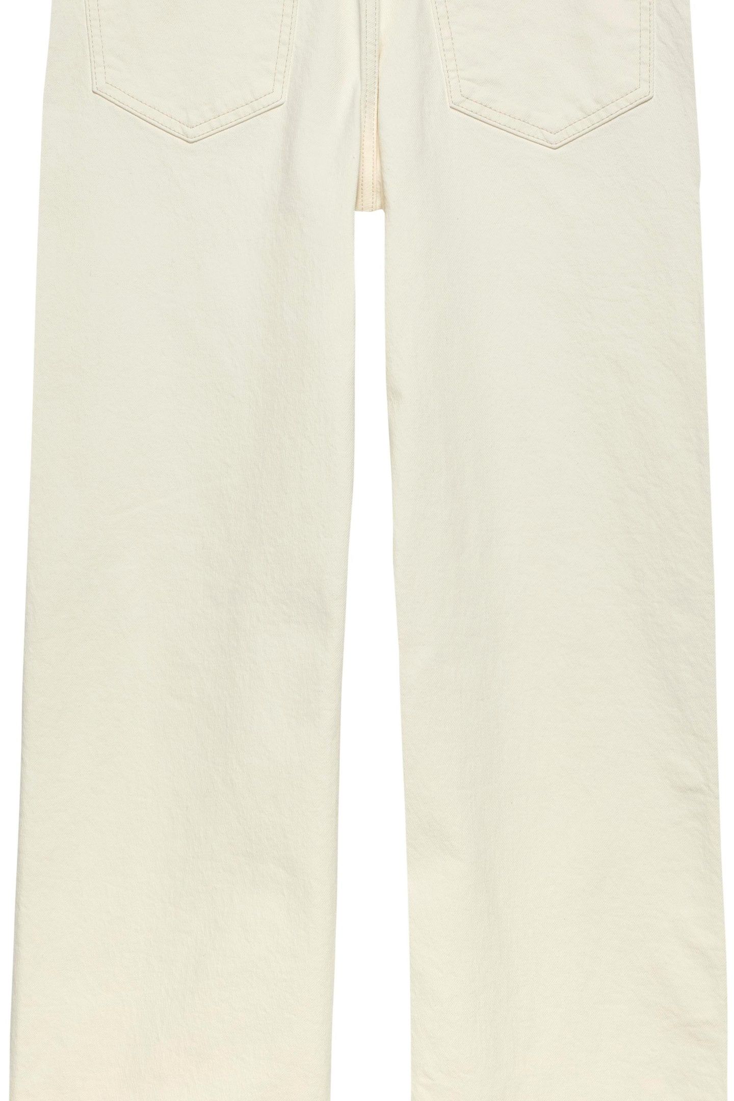 LAYLA HIGH RISE SLIM STRAIGHT BI DENIM WHITE 5