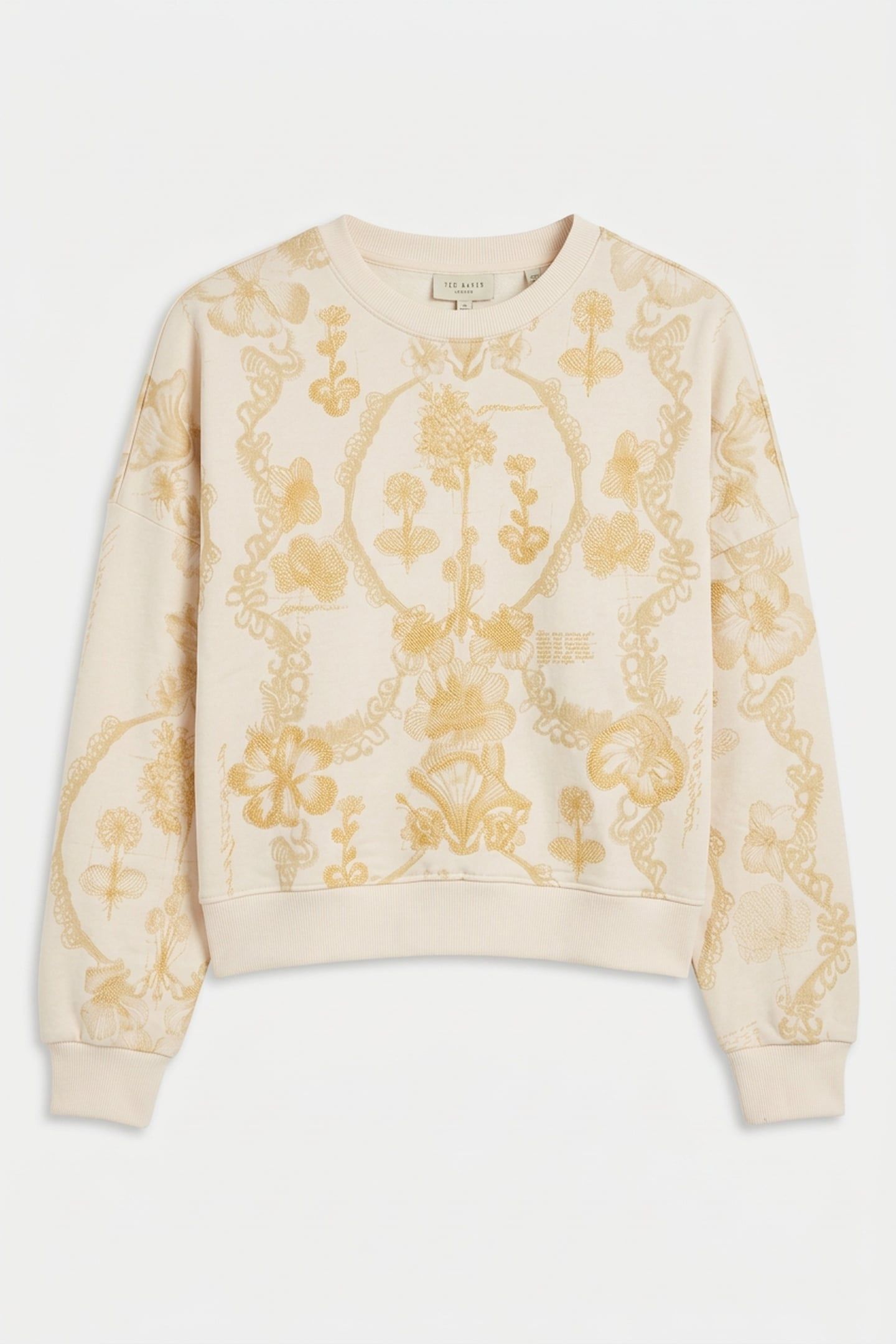PRINTED SWEATSHIRT YELLOW 3