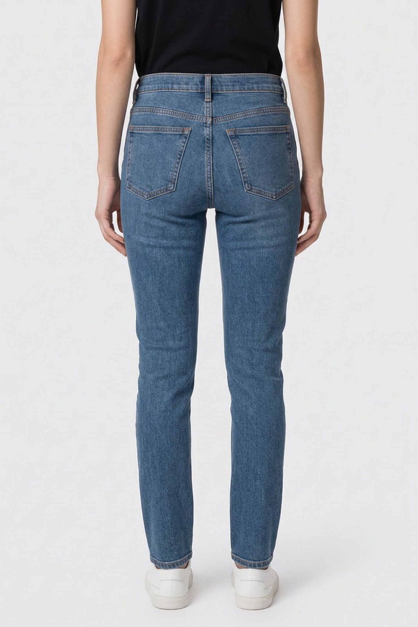 UNISEX SMALL STANDARD WASHED INDIGO 2