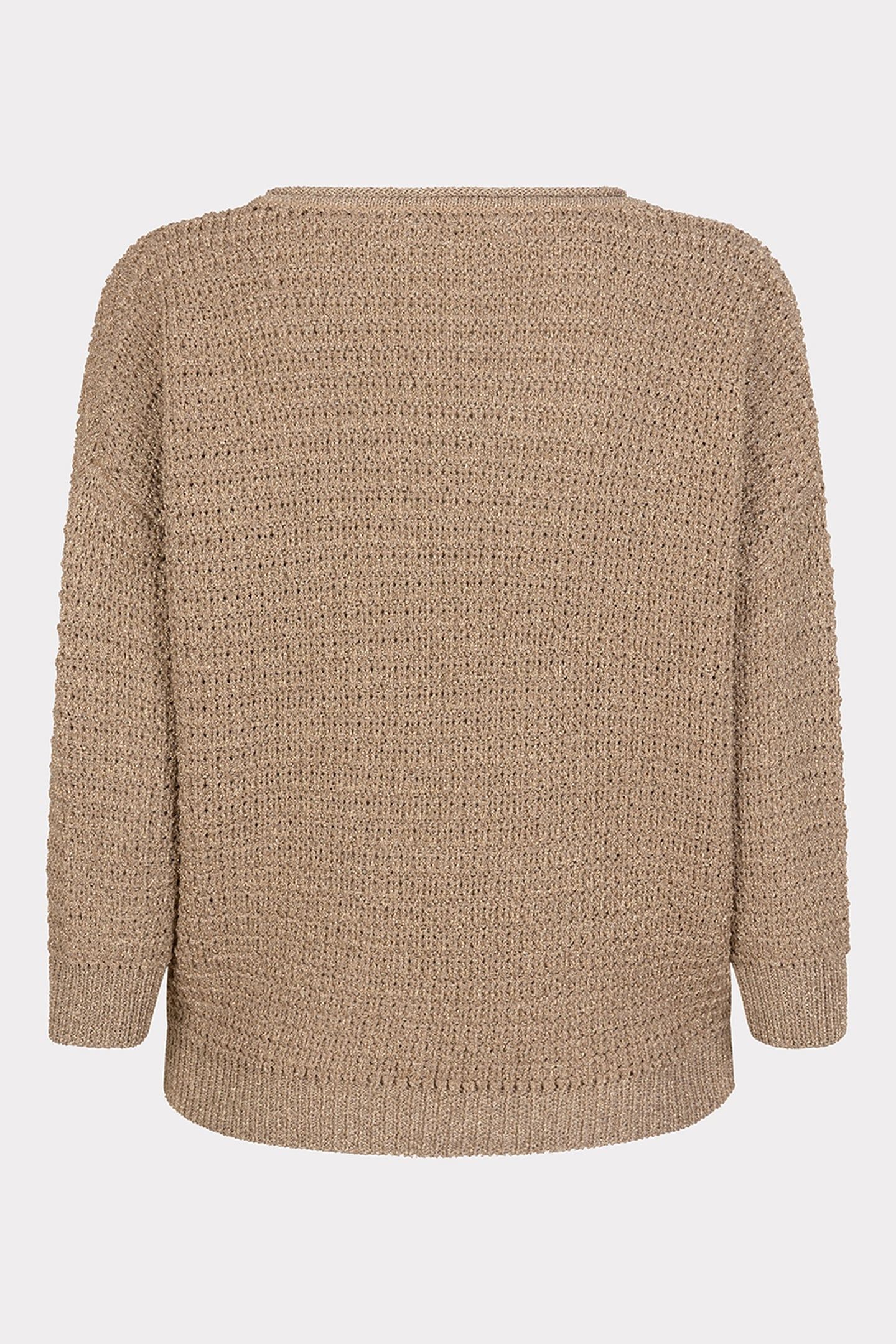 SWEATER OVERSIZED LUREX SAND 5