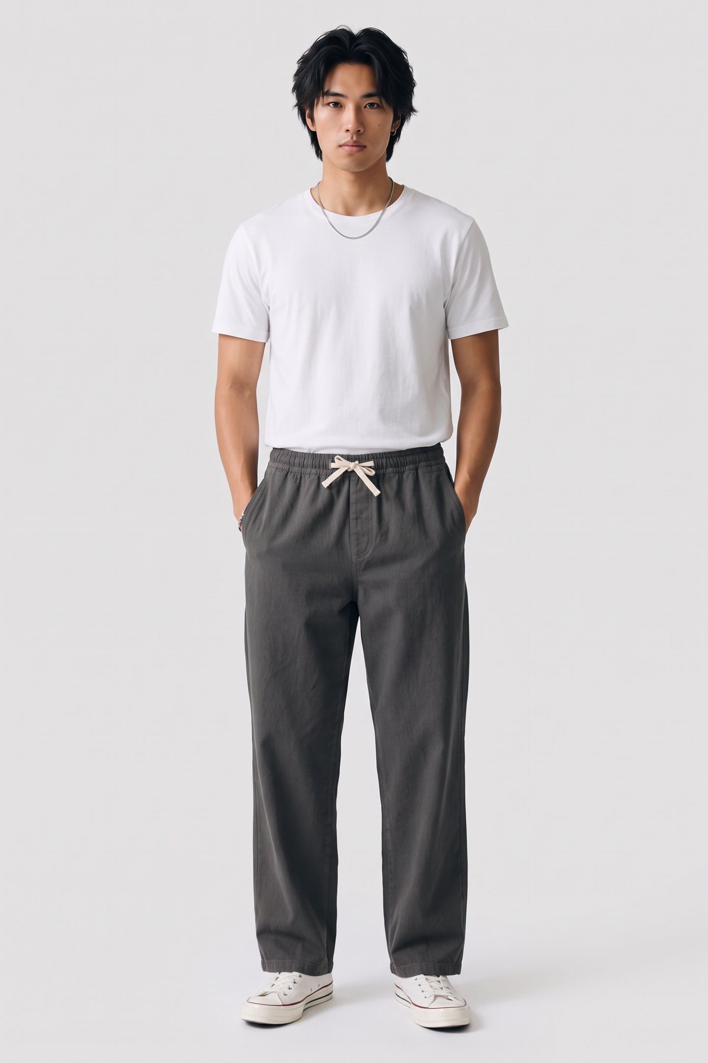 UNISEX TROUSERS DUKE CHARCOAL 2