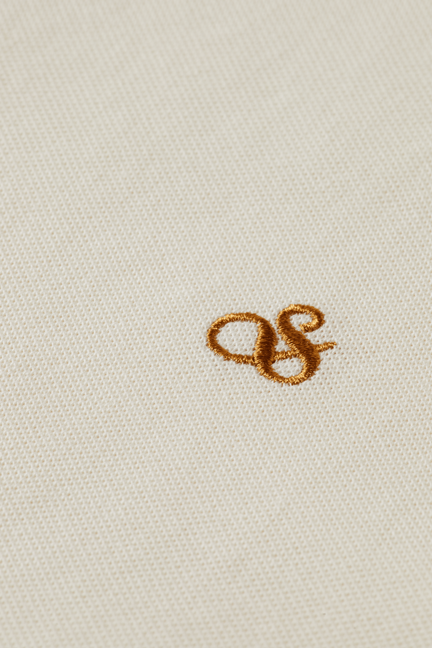 SEASONAL CORE PIQUE CHEST LOGO POLO LIGHT BEIGE 3