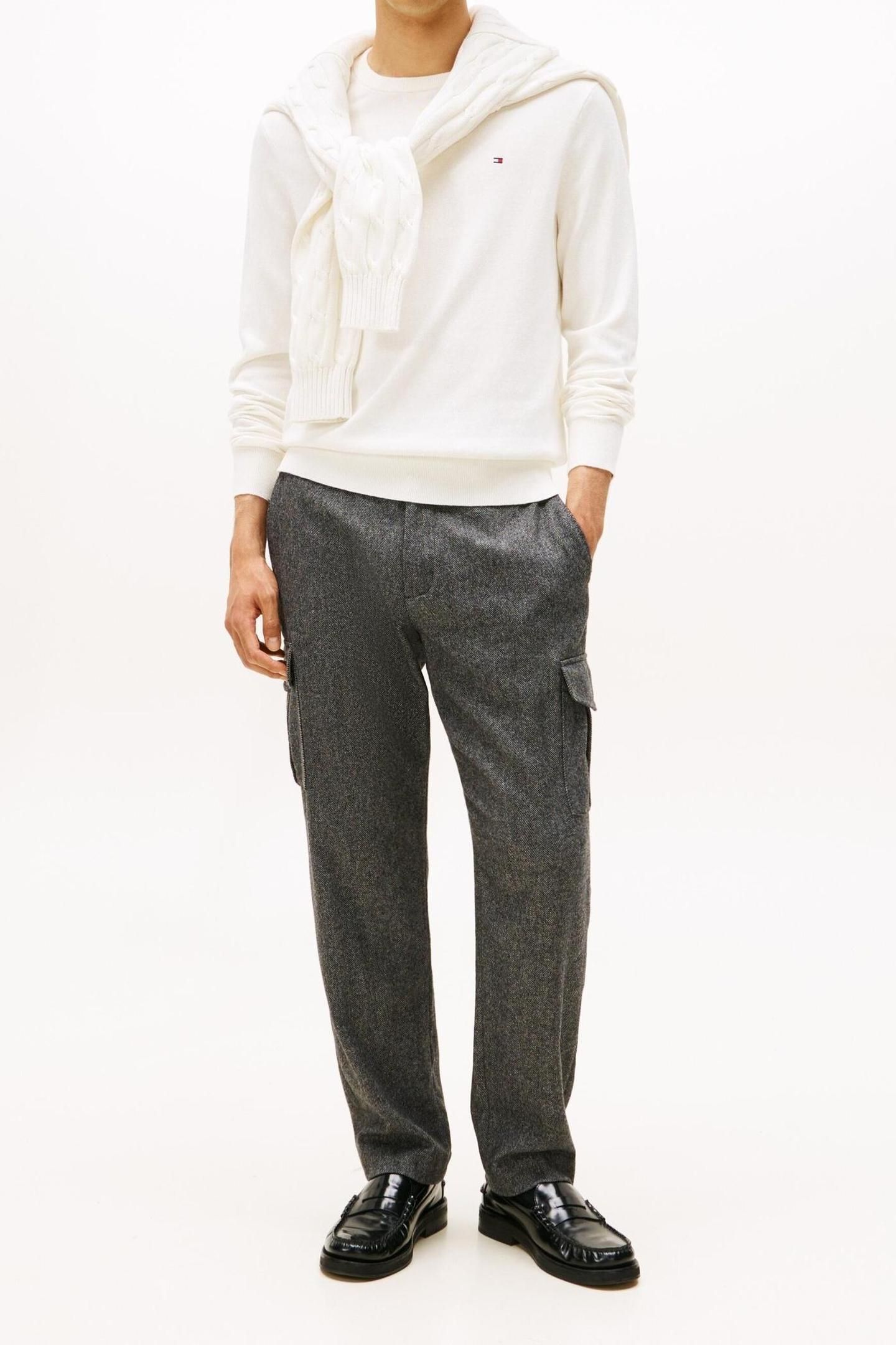 PIMA COTTON CASHMERE SWEATER IVORY PETAL 4
