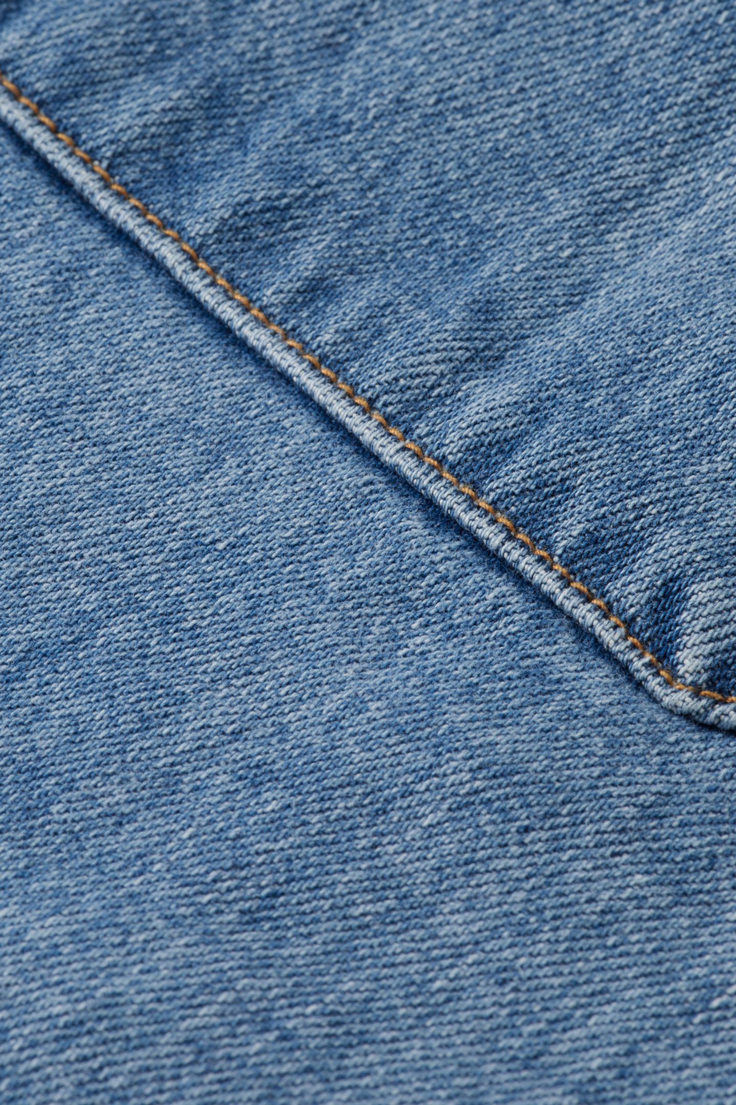 WASHED DENIM SHIRT WITH WESTERN DETAILS NAVY 7